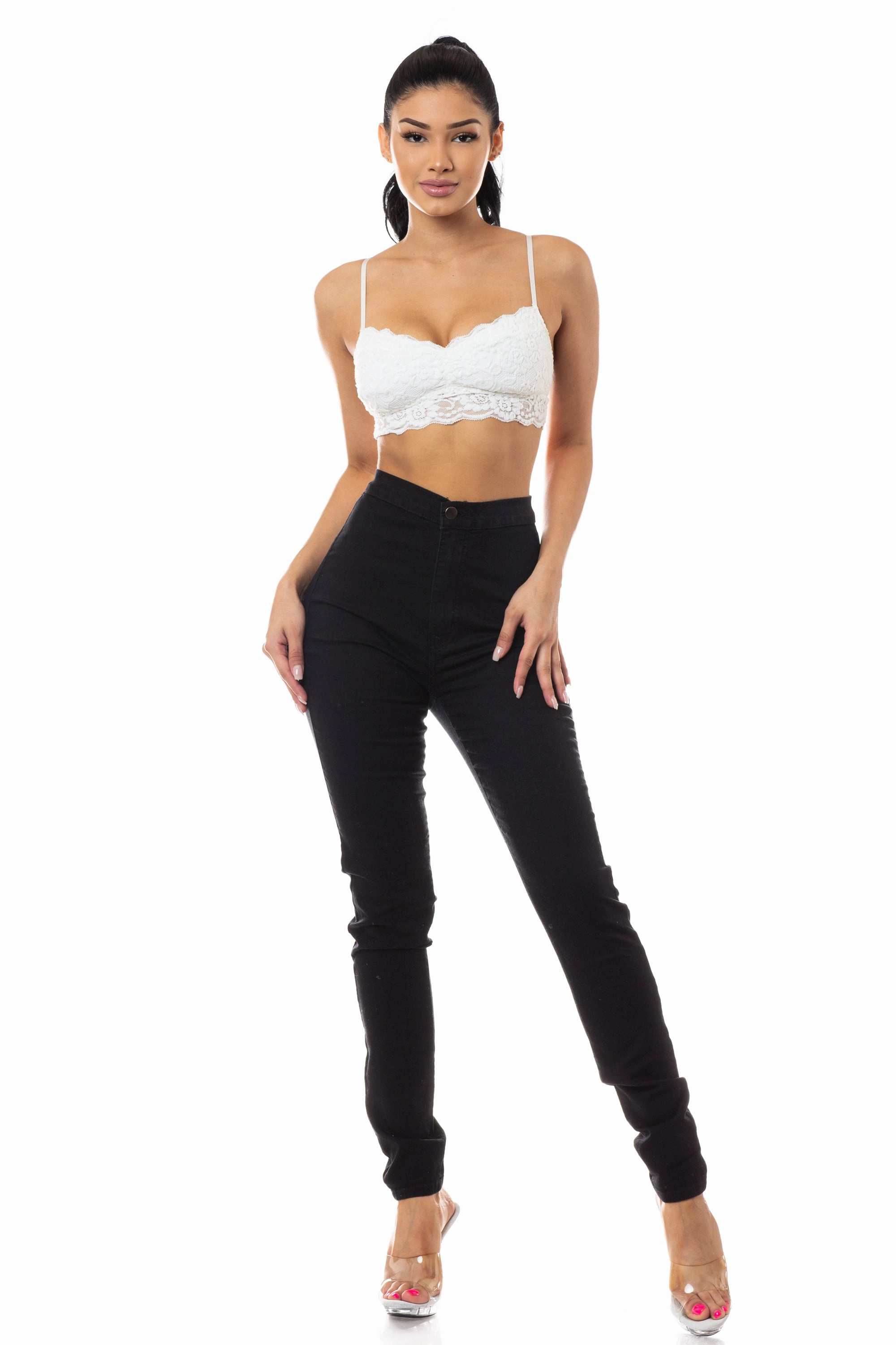 All Around 1166 Women's Super High Waisted Skinny Jeans