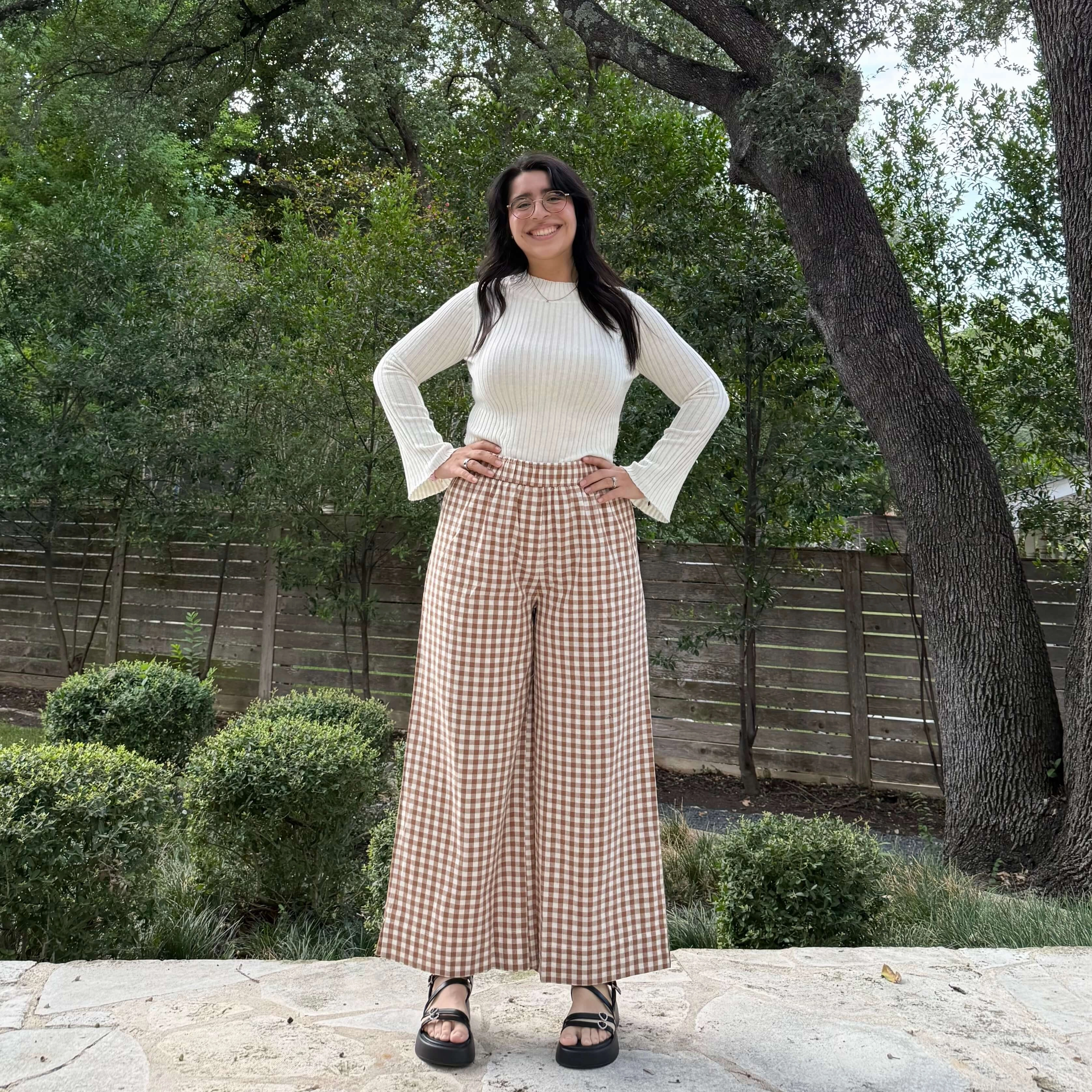 Comfort for All Moisture control 26" Inseam Picnic Pants - Chestnut *Clearance Sale*