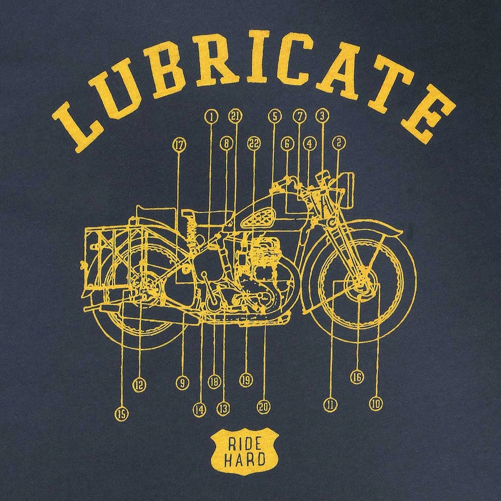 "Lubricate" Short Sleeve Men's Tee - Black Coal AthleisureReady