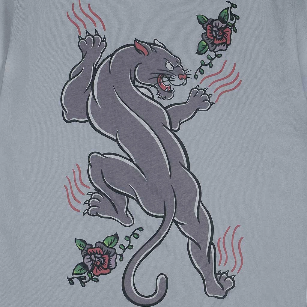 "PANTHER" Tee - Iron #9022 Warm Fabric