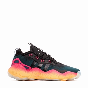 Enhanced Performance Adidas Basketball Men Trae Young 3 Core Black IE9303