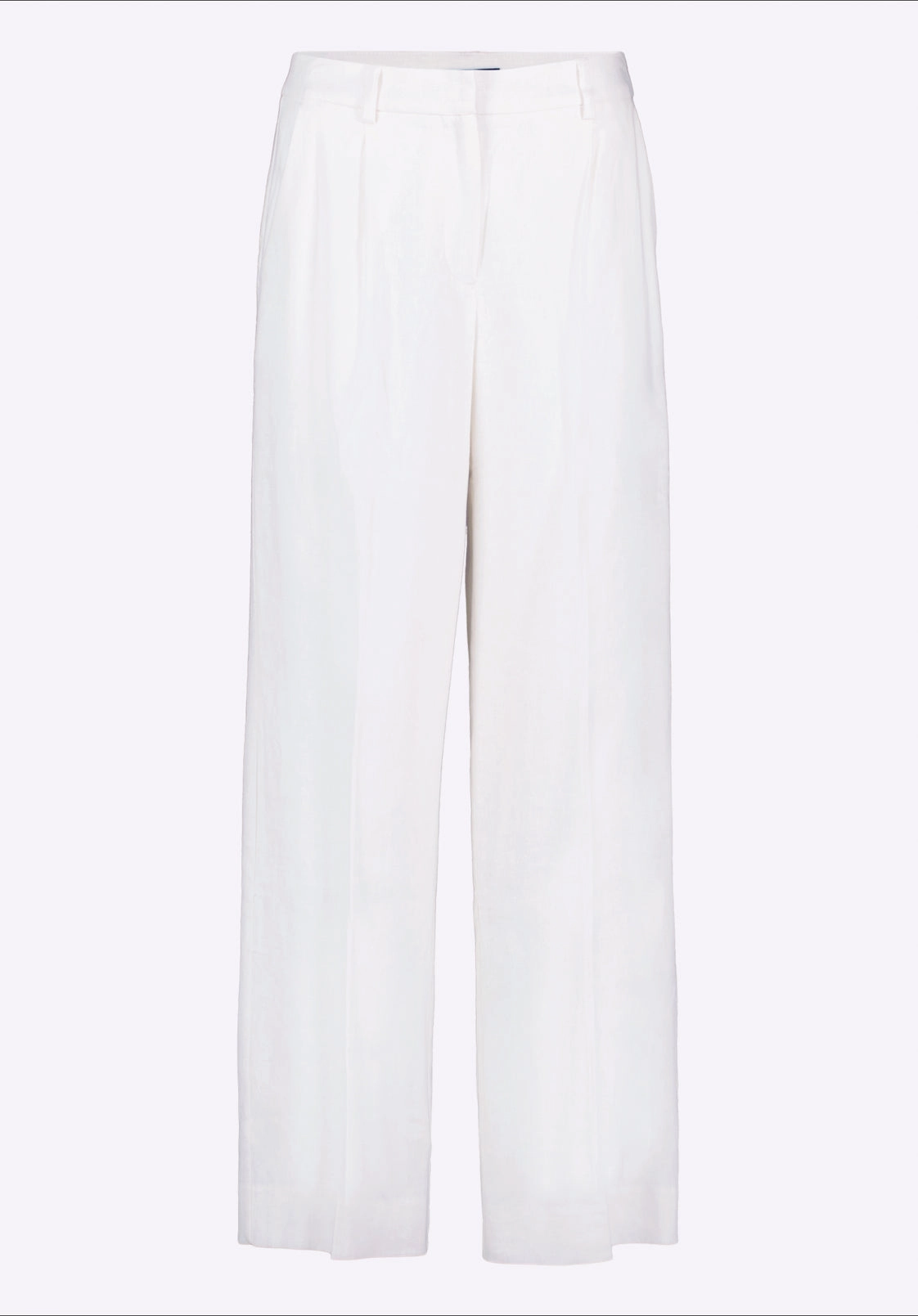 Adelina Women's Linen Blend Wide-Leg Pants, Off-White - WB0027P Cozy Stretch