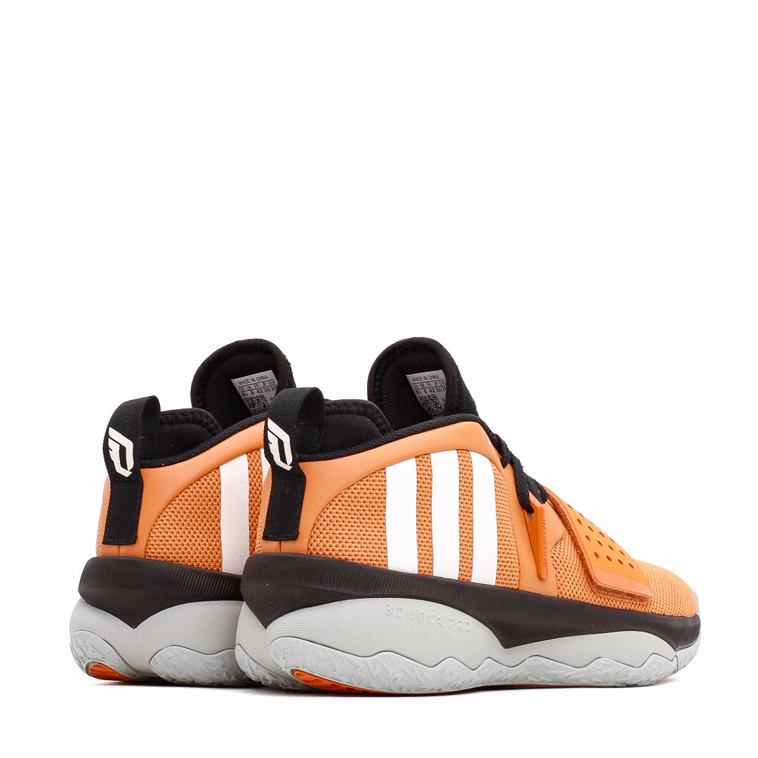 mesh construction Quick lacing Adidas Basketball Men Dame 8 EXTPLY Hazy Copper IF1515