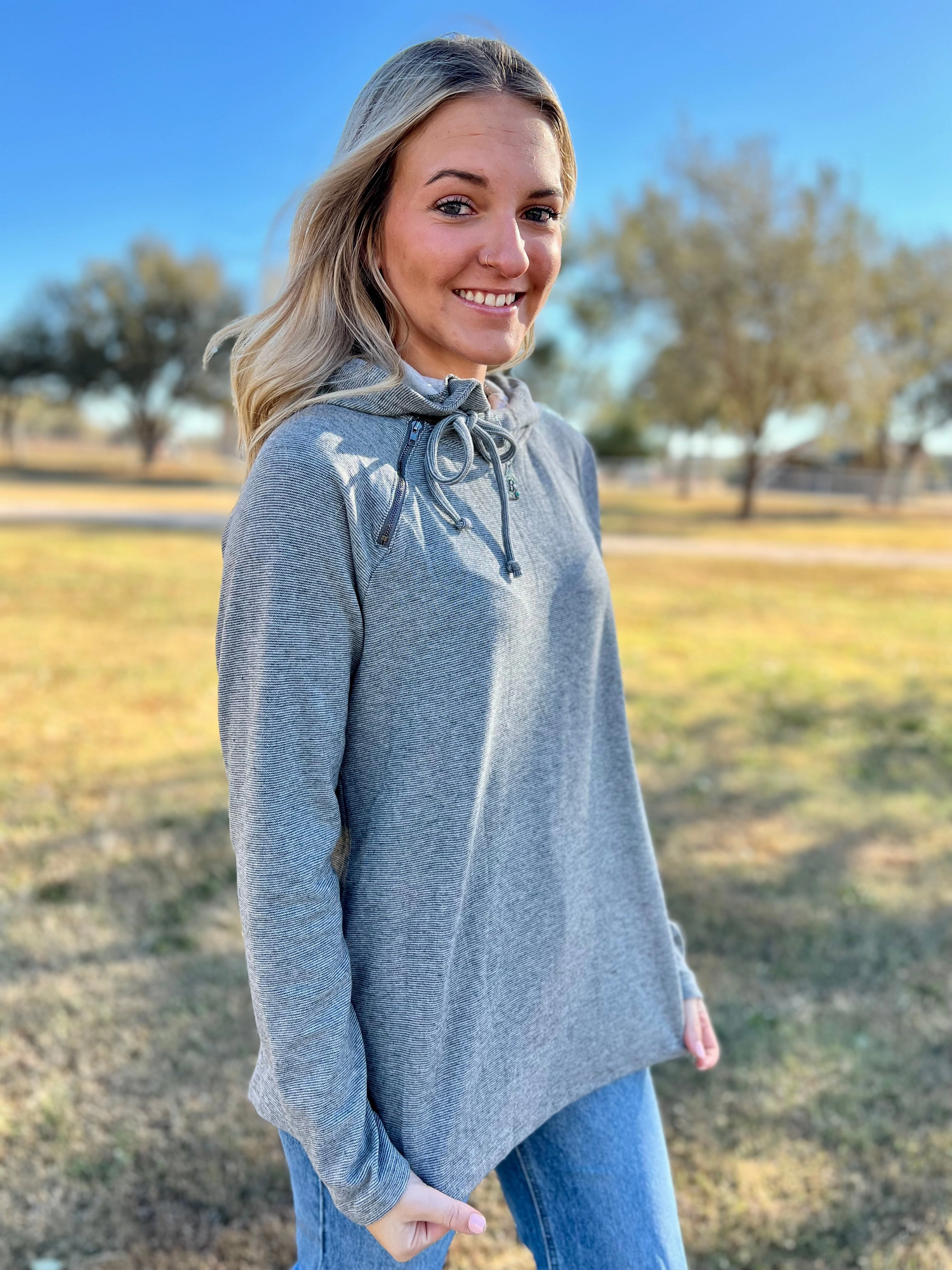 On Cloud 9 Pullover* Reinforced Hems Unstructured Silhouette