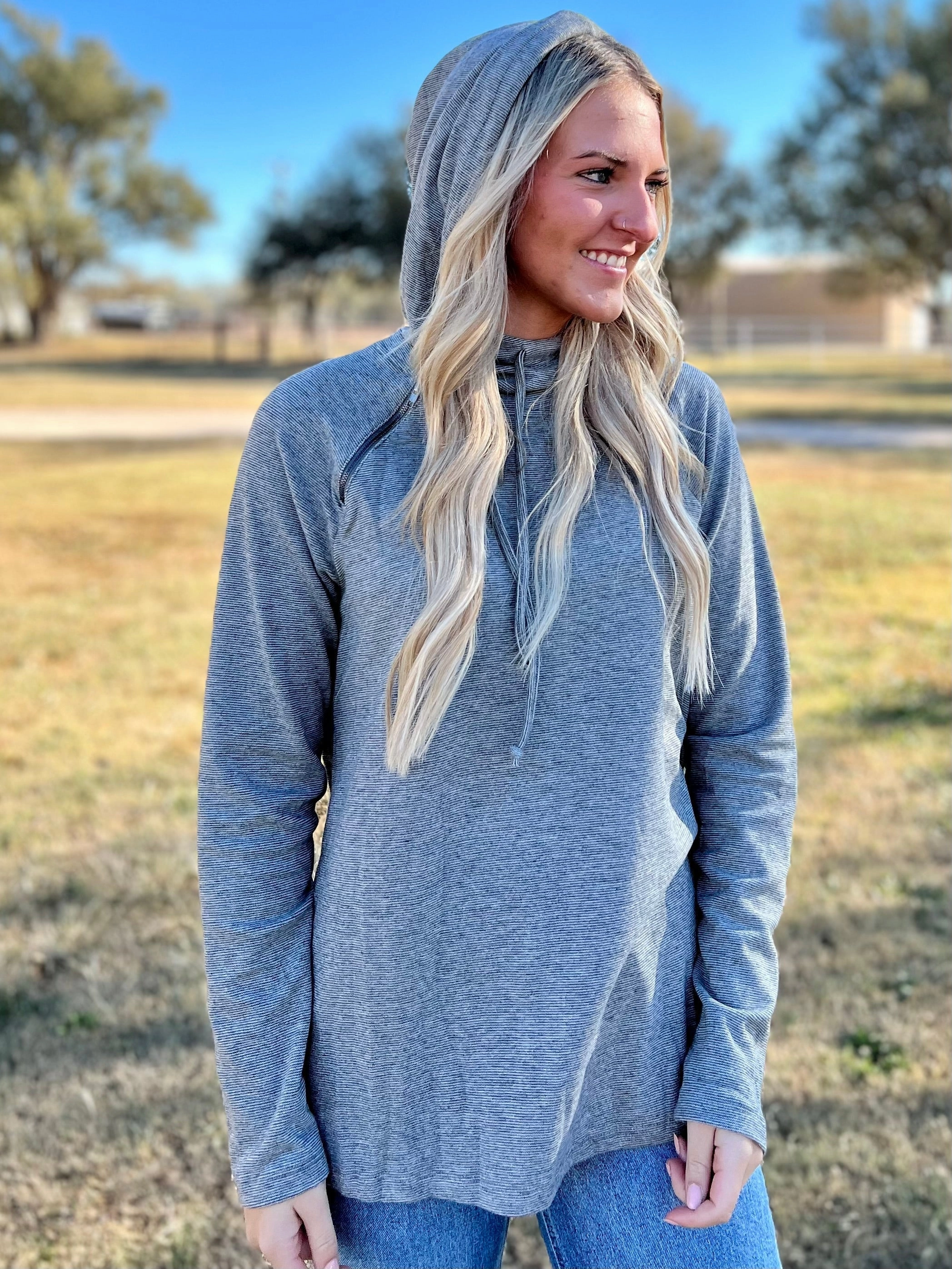 DoubleStitchedSeams On Cloud 9 Pullover*