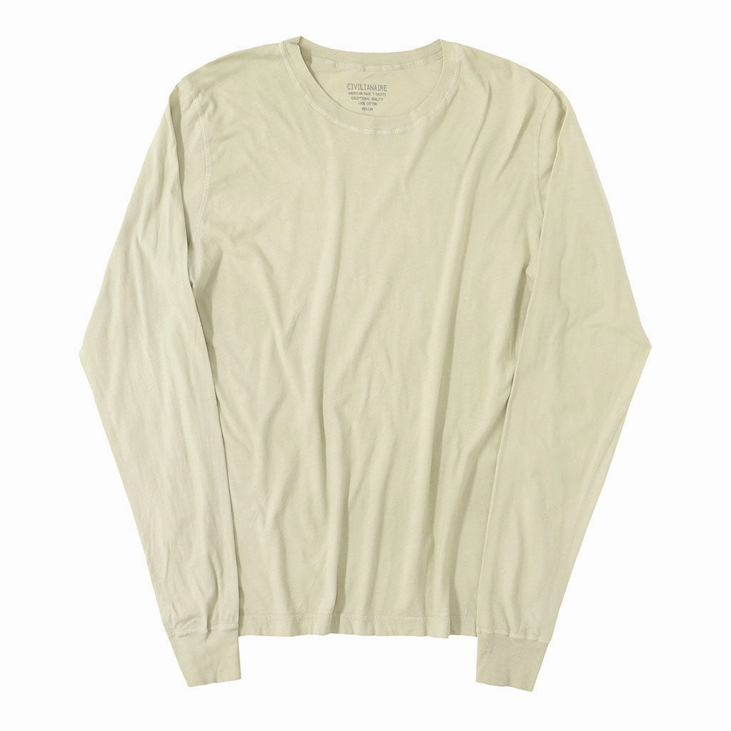 AntiStaticFinish Long Sleeve Crew Neck Cotton Tee - Holiday #1032
