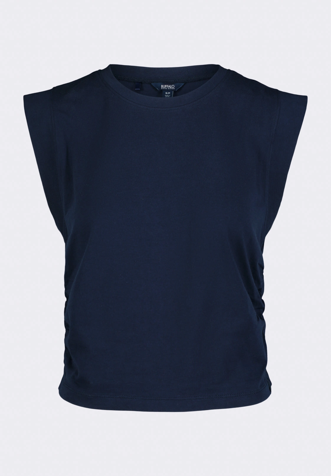 Alanis Women's Sleeveless Top, Navy - KT0206P BondedEdges