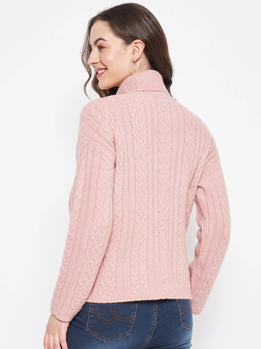 Winter Comfort Layer Biodegradable Fiber Option Madame Peach Sweater