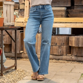 Natural Style Modern Minimalist Creative Look Home Comfort Along Came Here Super High Rise Baggy Fit Regular & Plus Sizes