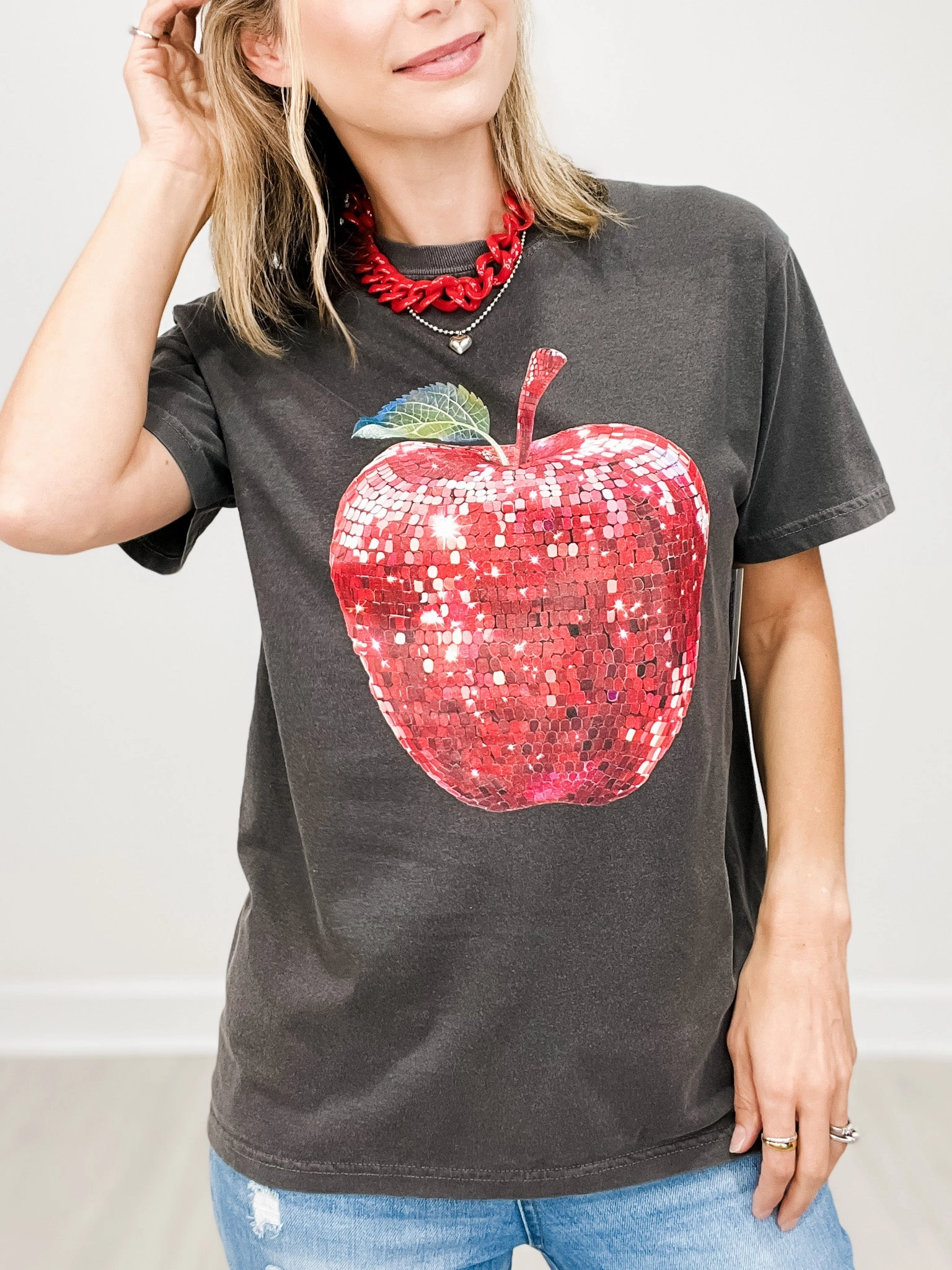 AbrasionResistantFabric An Apple For Teacher Graphic Tee