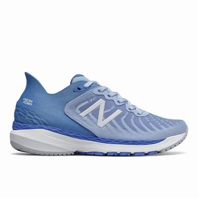 Fresh Foam 860v11 - Frost with Faded Cobalt - Women's Modern Cushioning Stretch Gusset