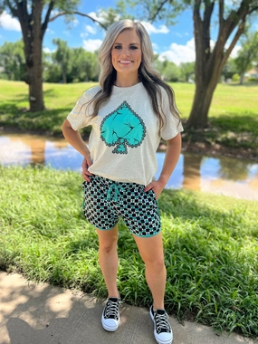 PLUS Sterling Kreek My Lucky Day Tee elegant design Reinforced Shoulder