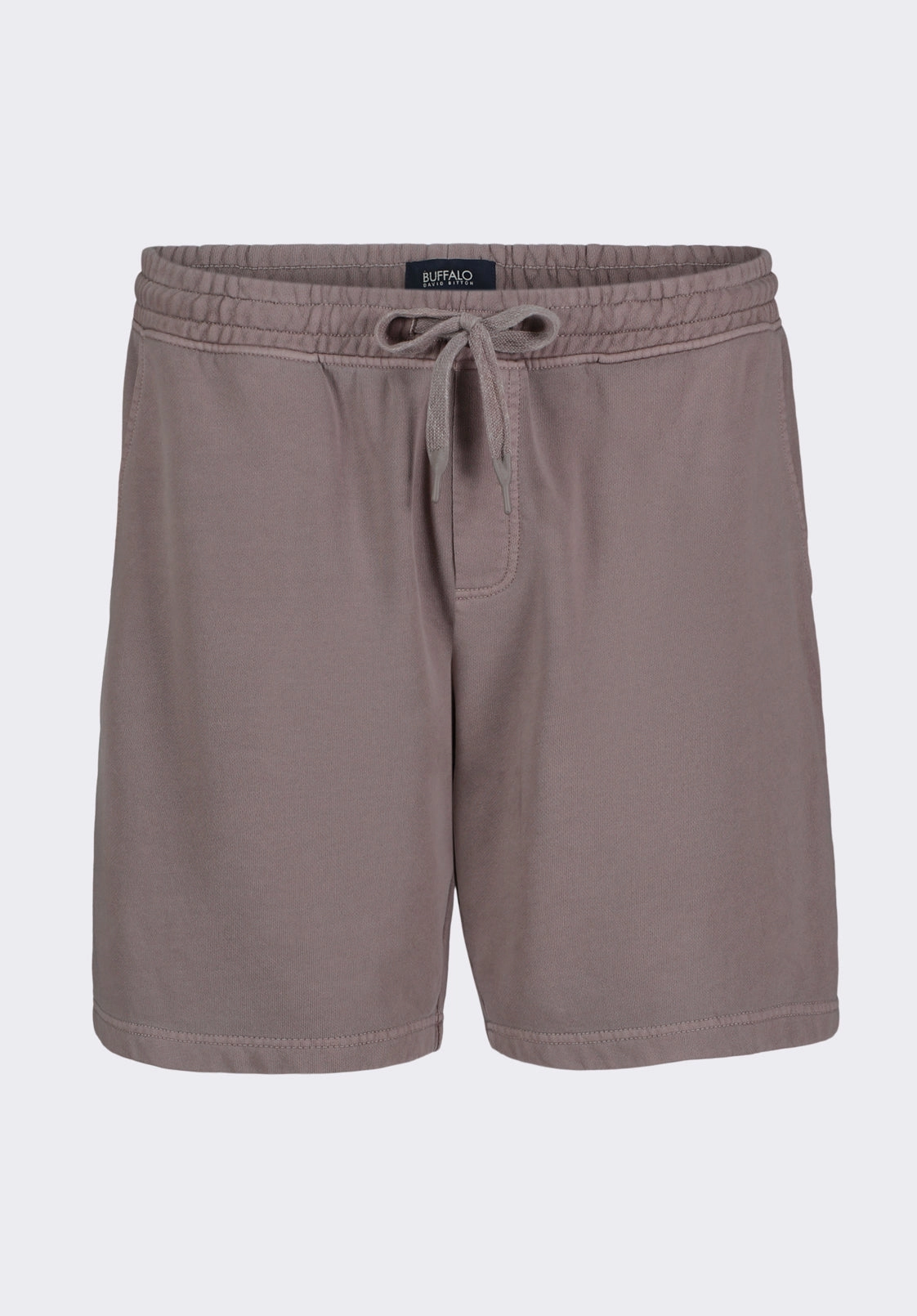 Breathable Motion Hilston Men's Fleece Relaxed Shorts, Driftwood Brown - BM24536