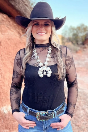 Non Chafing Edges Summer Sweater Sterling Kreek Lincoln Park After Dark Lace Top