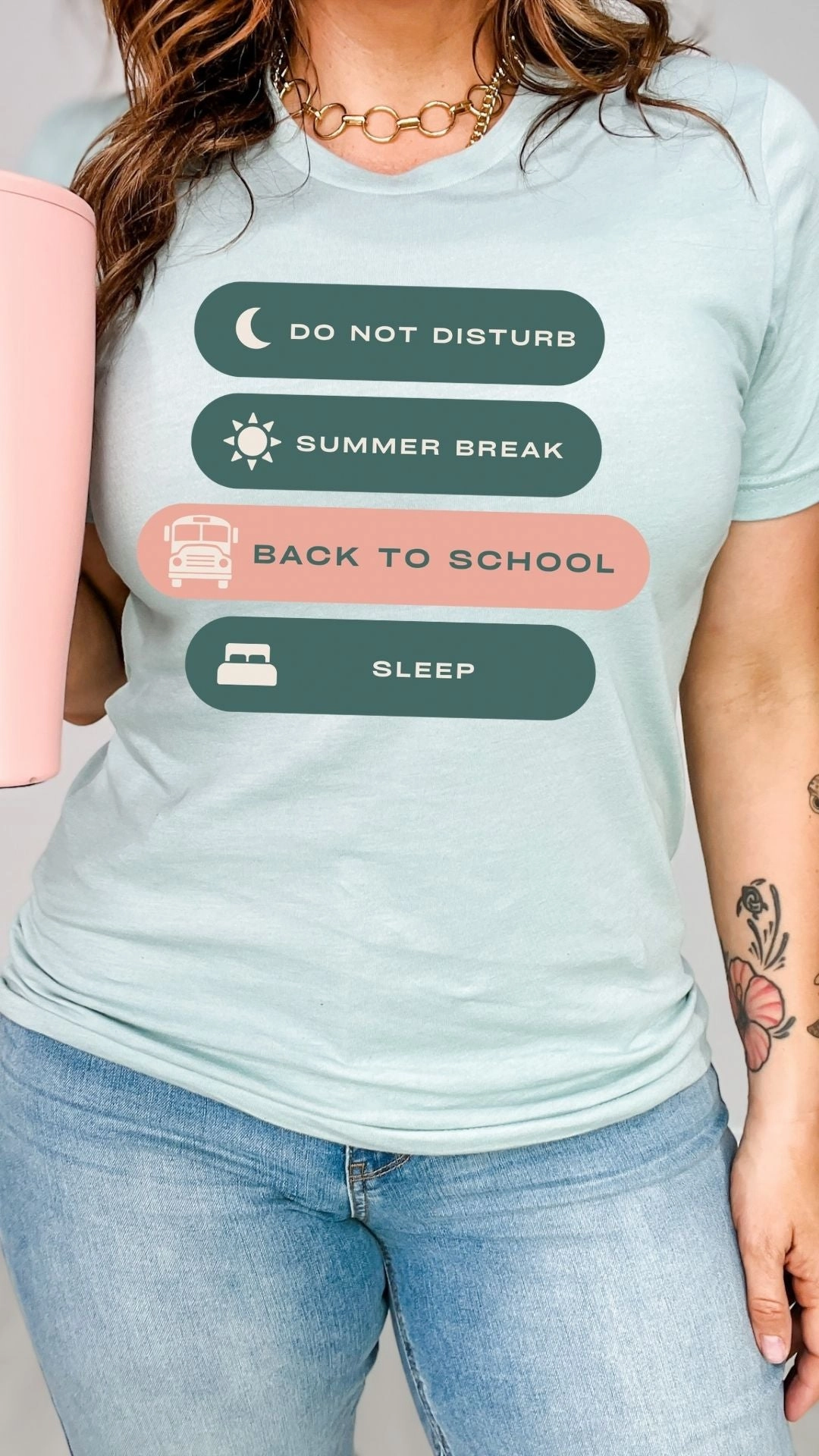 Bonded Seam Durability Bonded Seam Construction Back to School Mode Activated Foil Graphic Tee