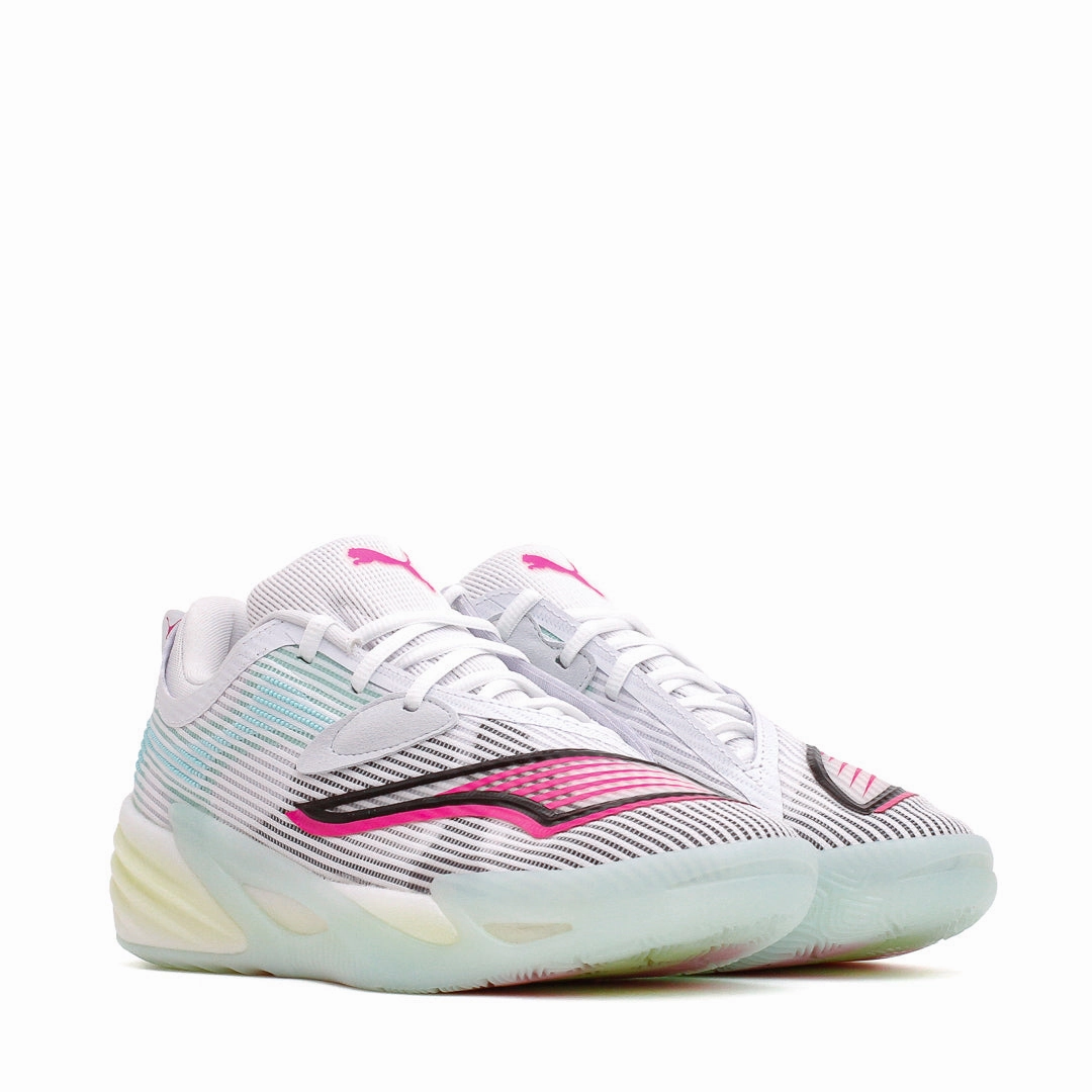 All-Court Grip Step Boost Core Puma Basketball Men All-Pro Nitro 2 White Mint Melt 311521-01