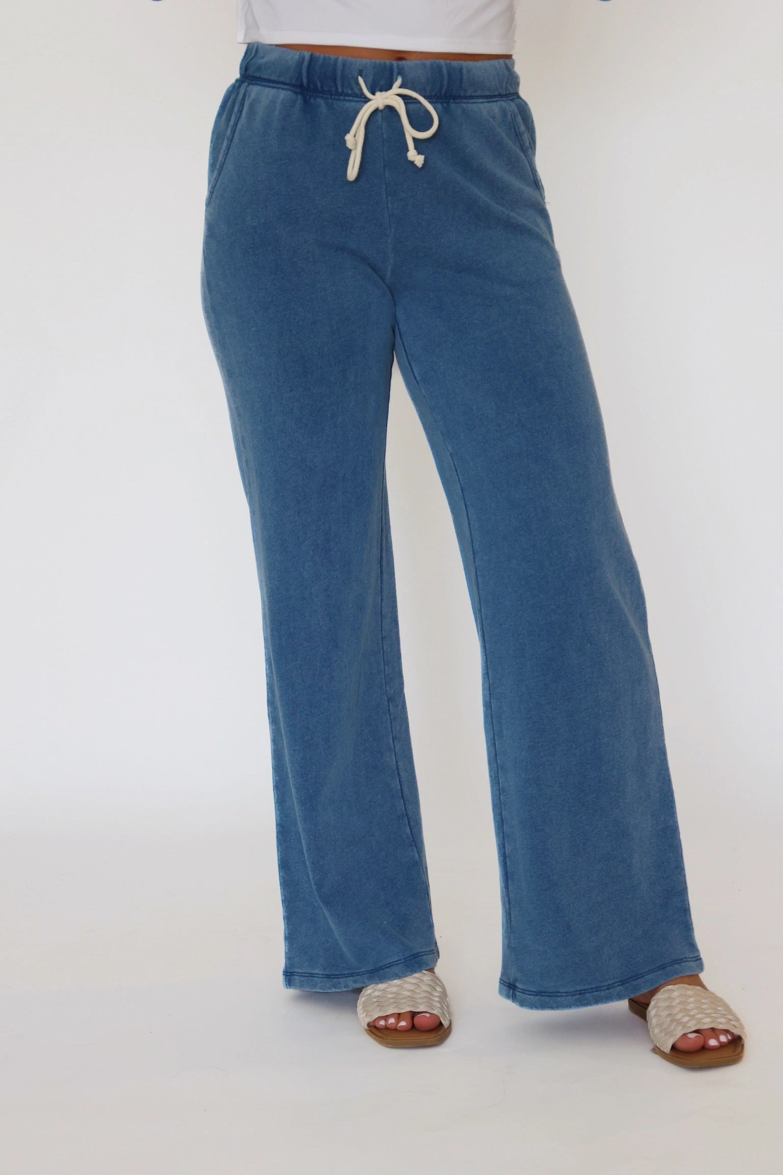 Hunter Knit Denim Pant - Vintage Indigo(final sale) LightweightConstruction