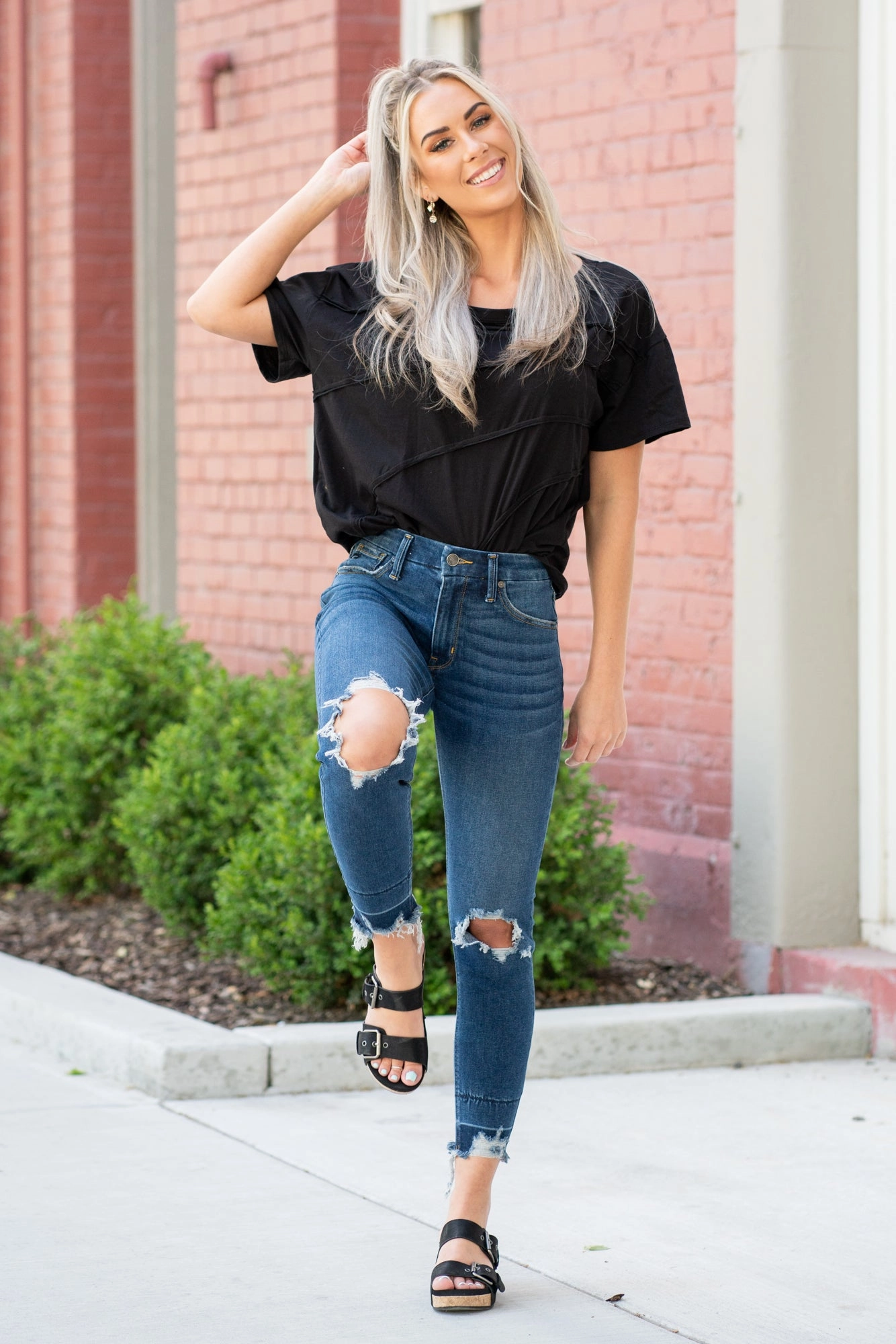 Comfy Design Bay City High Rise Ankle Skinny