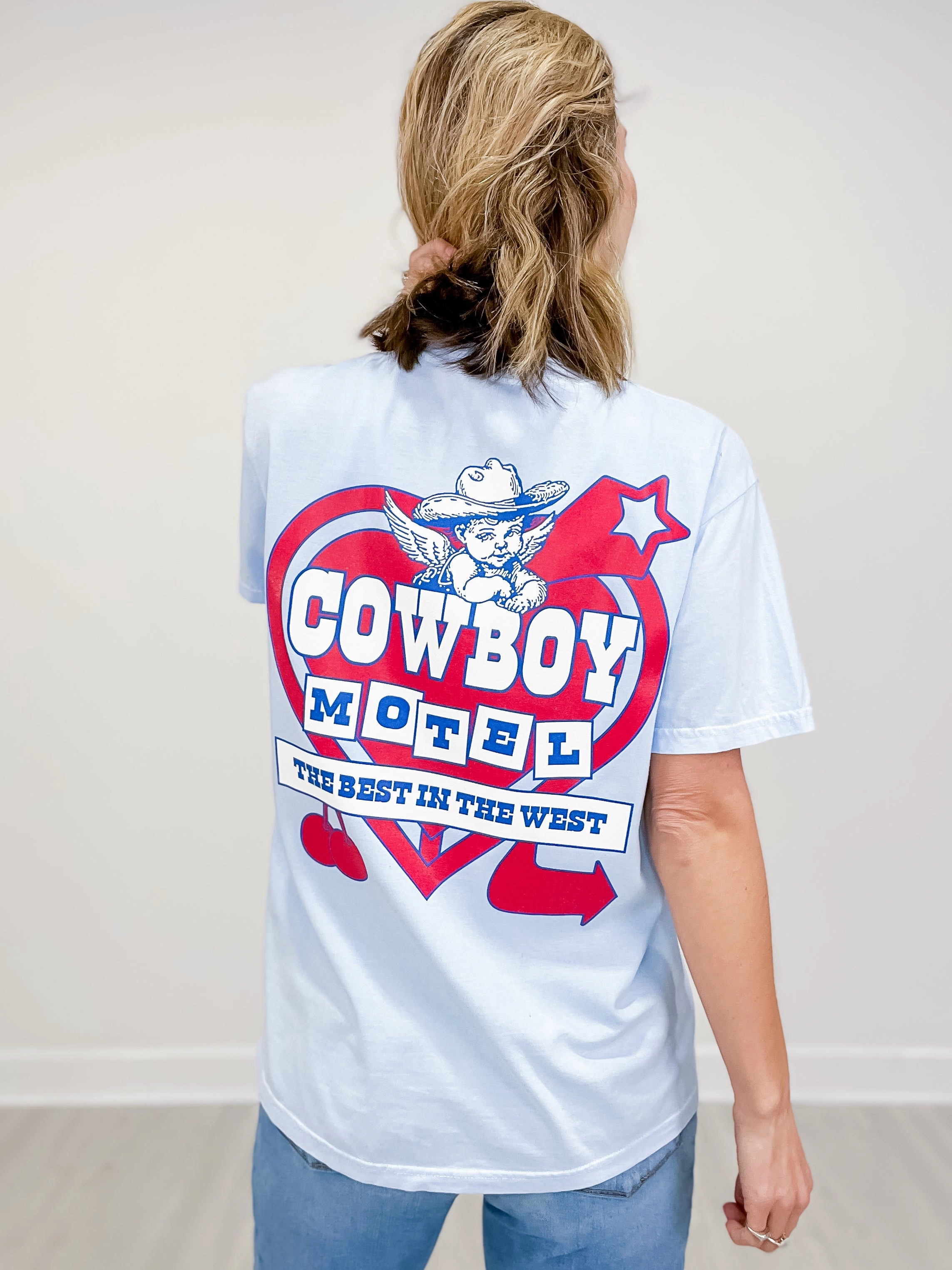 Best in The West Cowboy Motel Graphic Tee ComfortStretch