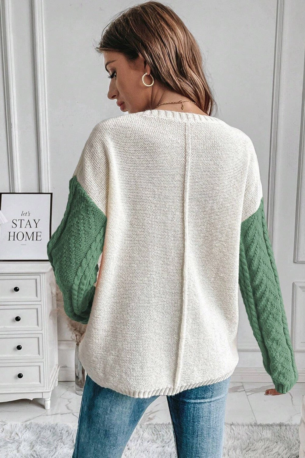 Blocks Of Fall Knit Sweater - 3 Colors Available* Odor Neutralizing Technology