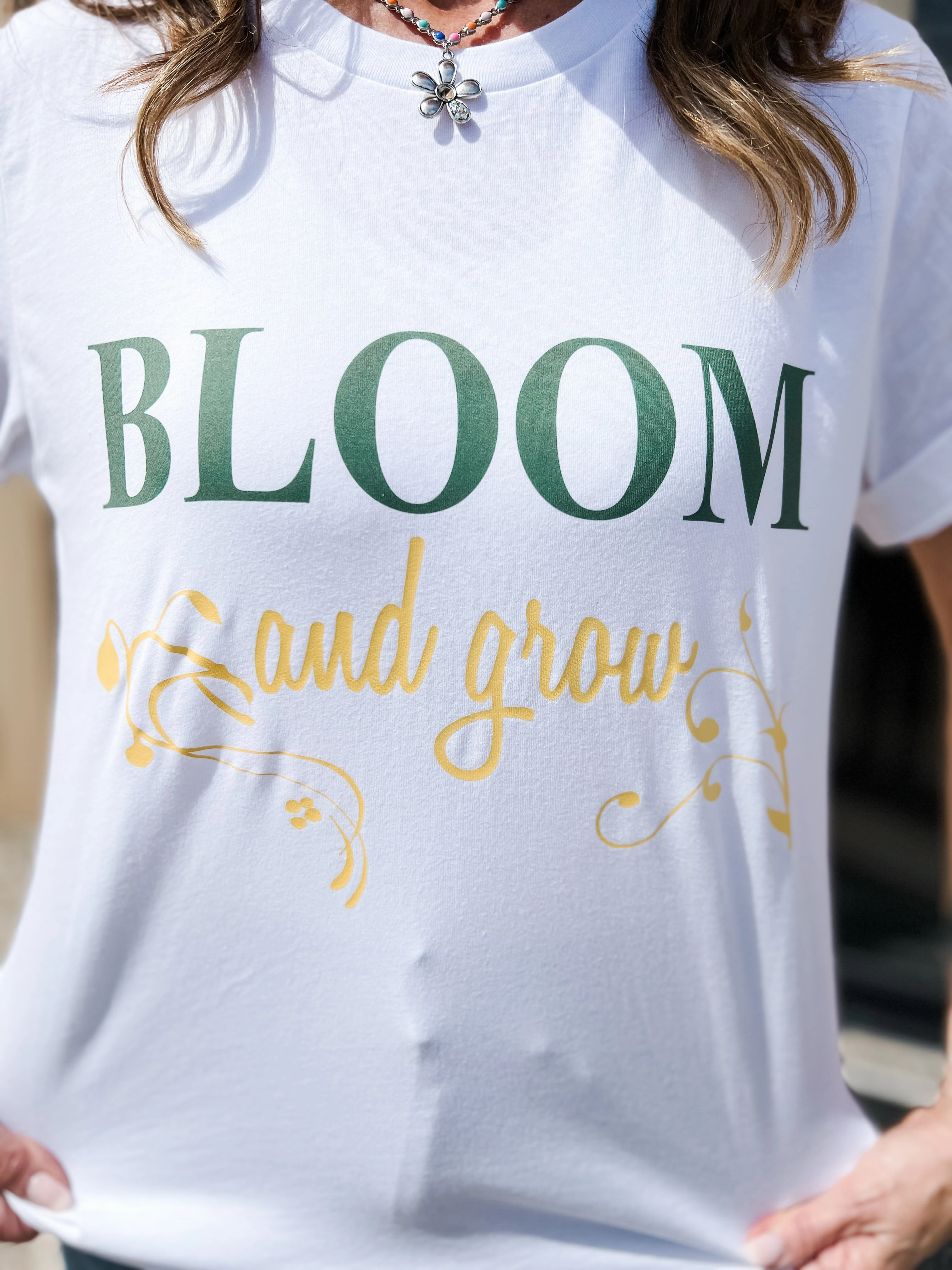 NonIrritating Seams Bloom and Grow - Sunlight Activated Graphic Tee
