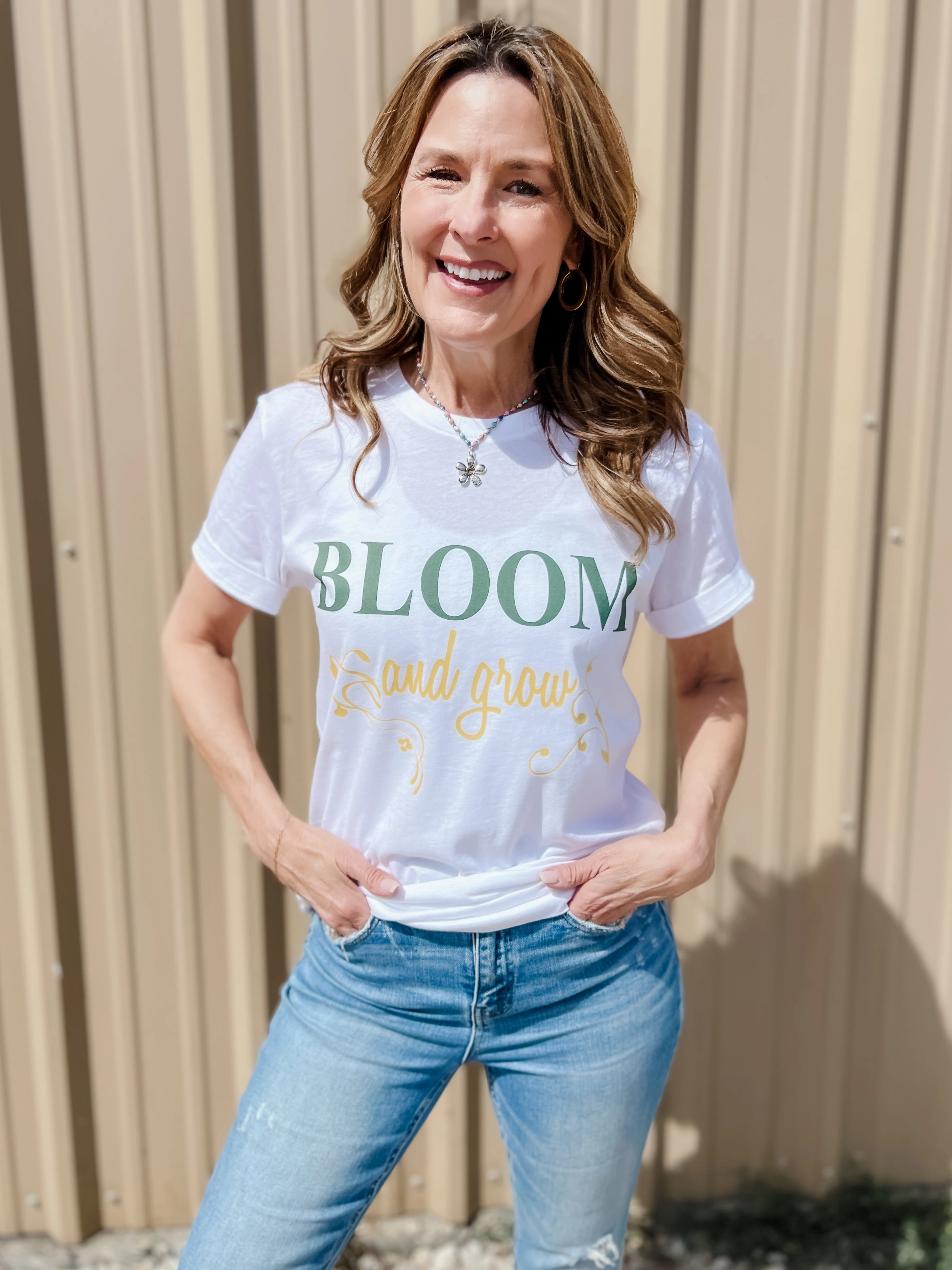 Bloom and Grow - Sunlight Activated Graphic Tee MidweightJersey