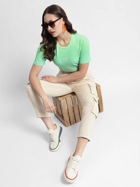 NonChafing Fabric Thermal Regulation Fabric Madame Cotton Half Sleeve T-Shirt