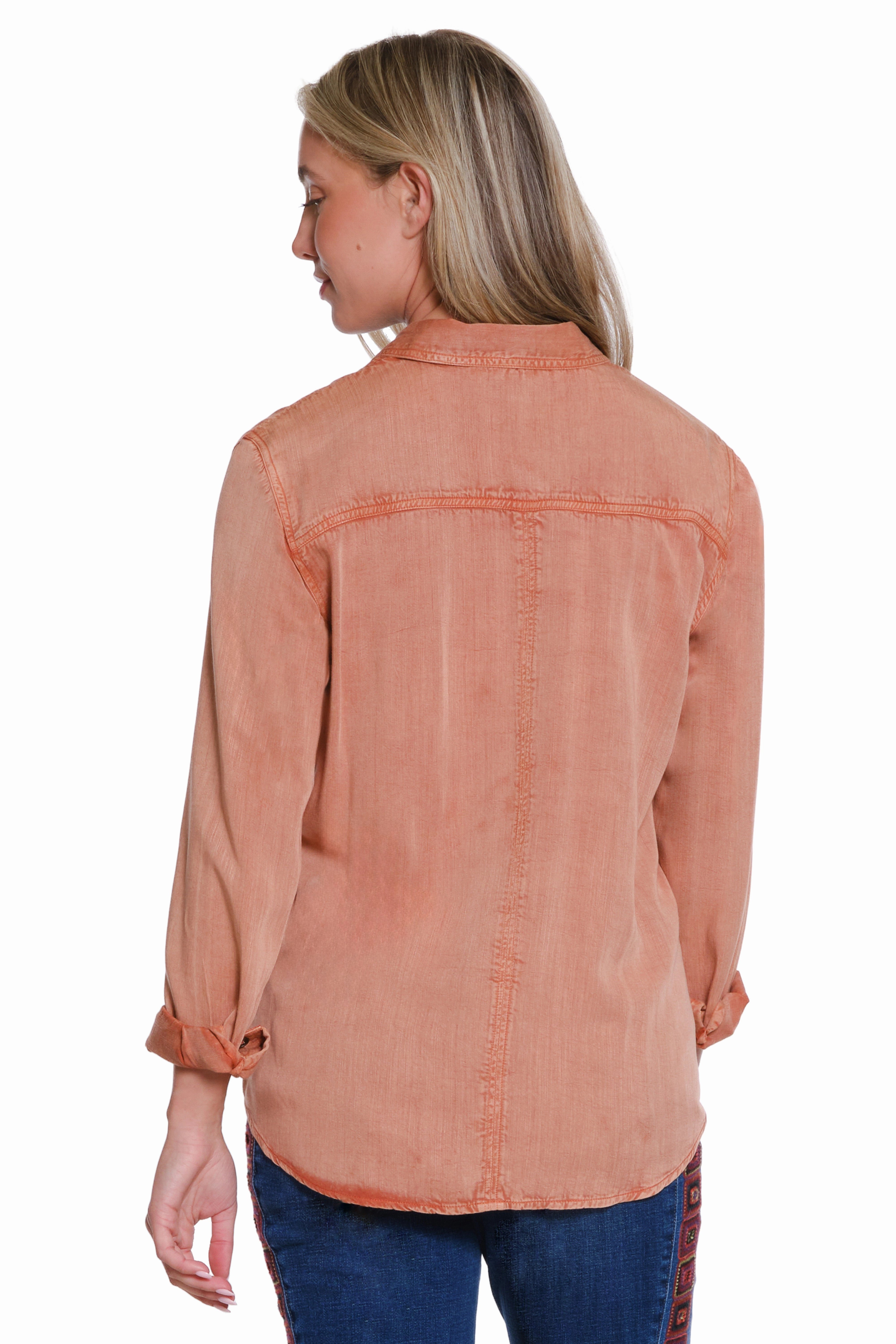 ThermalRegulation Button-Up Shirt - Spice