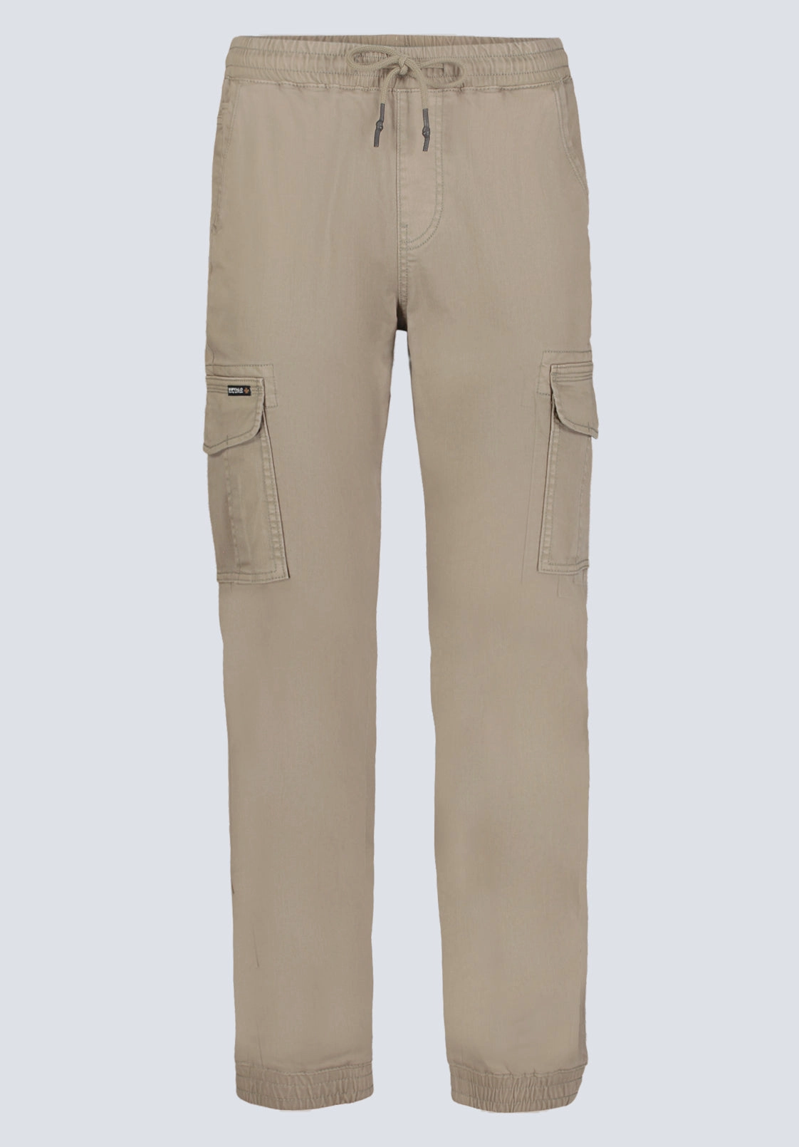 Cargo Tom Men's Jogger Pants in Olive Green - BM22930 Hidden Zip Pockets Low Rise Fit