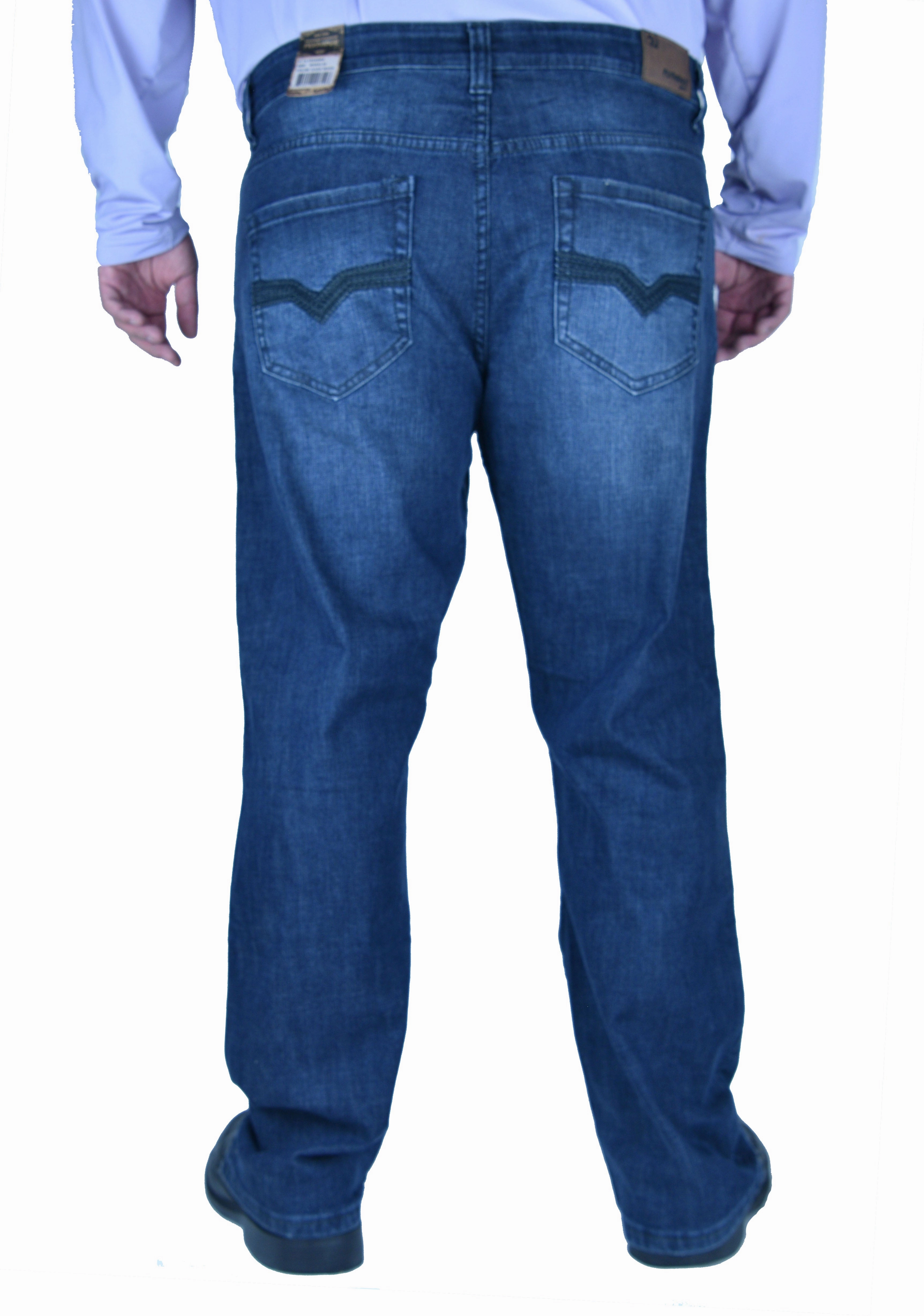 Flypaper Men??s Big & Tall Bootcut Dark Blue Jeans Regular Fit Fashion Lover Classic Wear Modern Minimalist Relaxed Basics