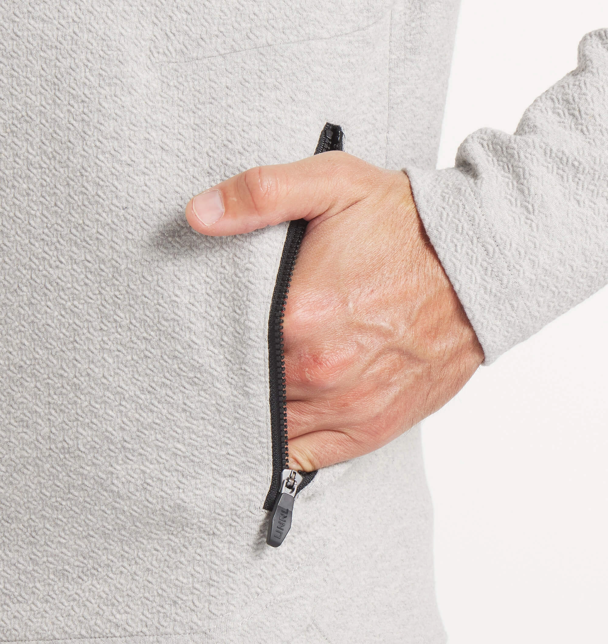 Men's UNRL Elevation Hoodie | Heather Gray Urban Day