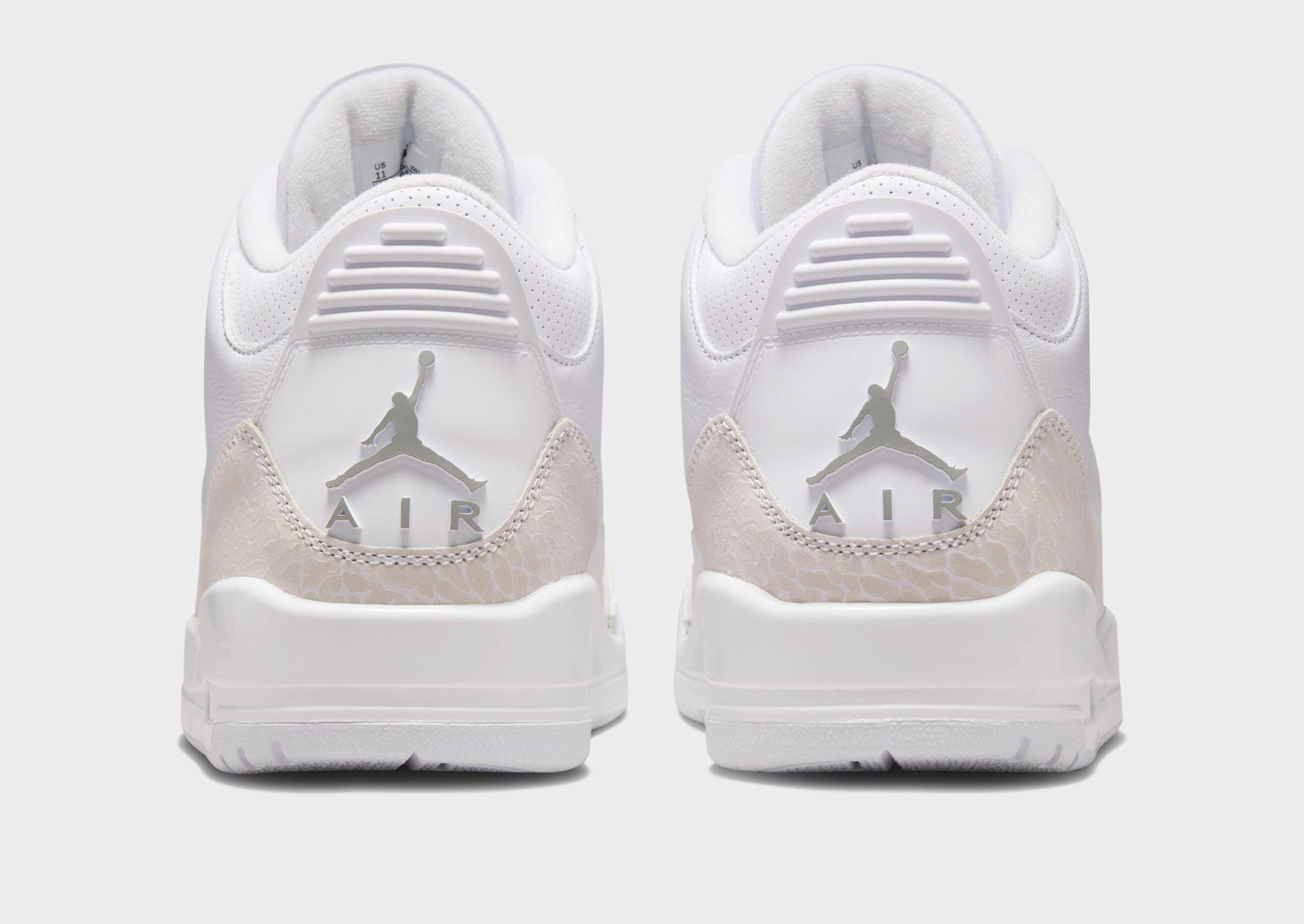 Air 3 Retro court shoes Lockdown System