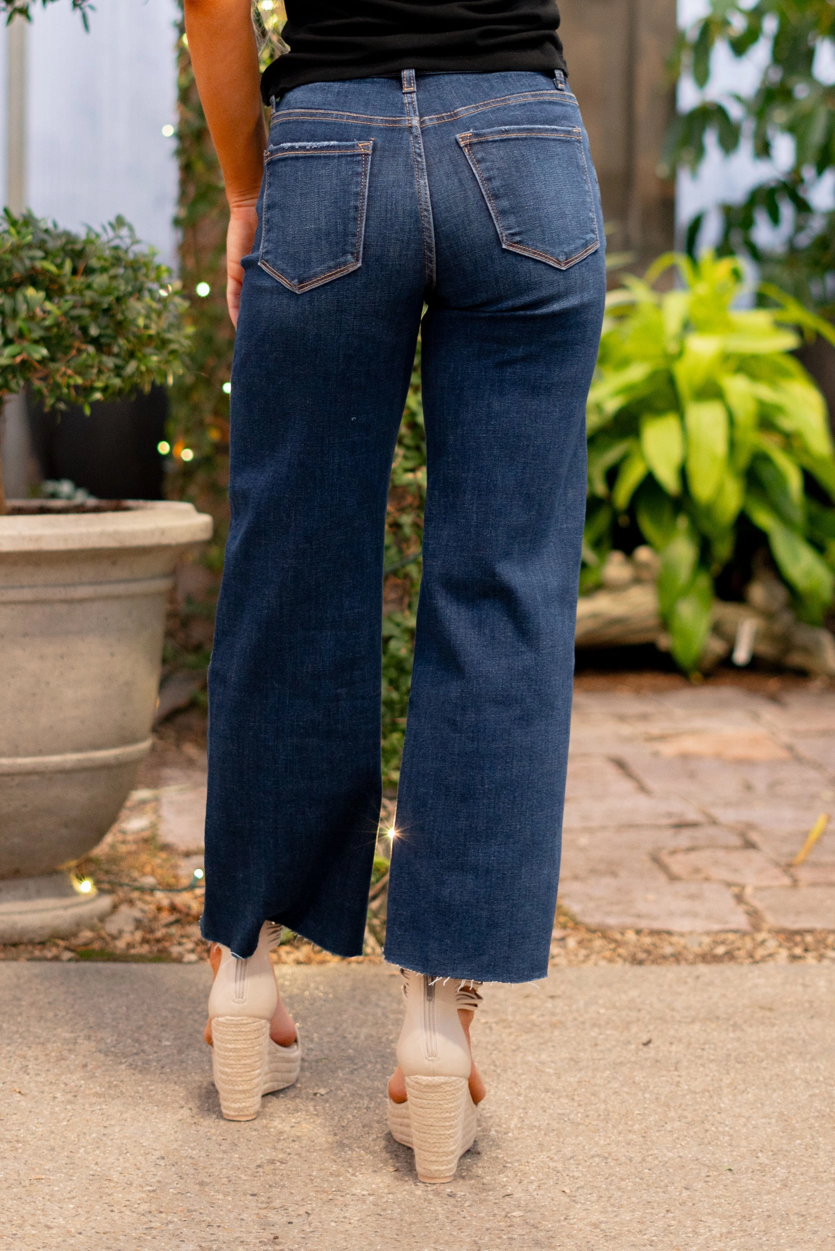 All Around Modern Minimalist Creative Look Home Comfort Finders Keepers Tummy Control Top Mid Rise Wide Leg Regular & Plus Sizes