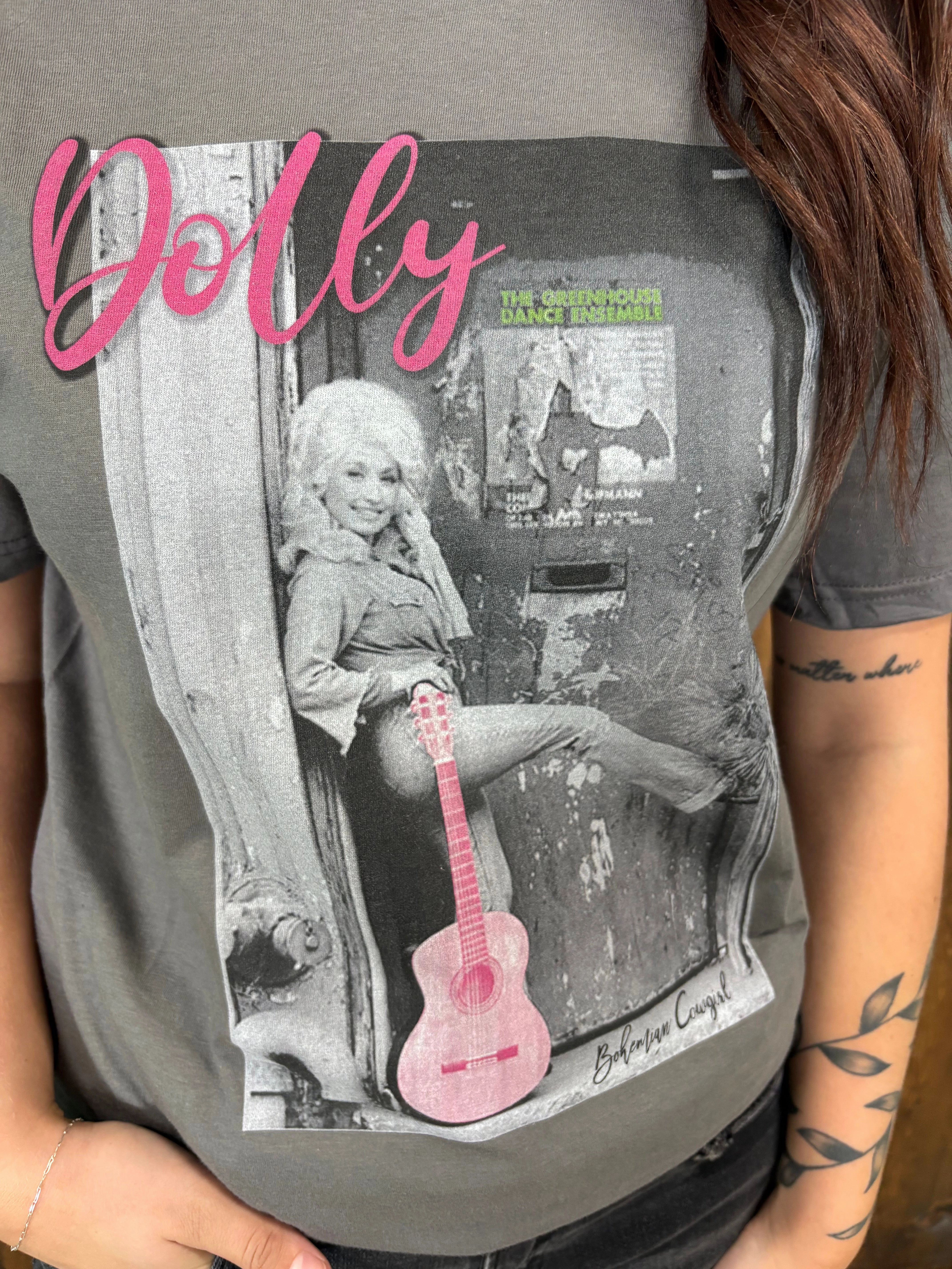 The Vintage Greenhouse Dance Ensemble Graphic Tee Sustainable Manufacturing Process