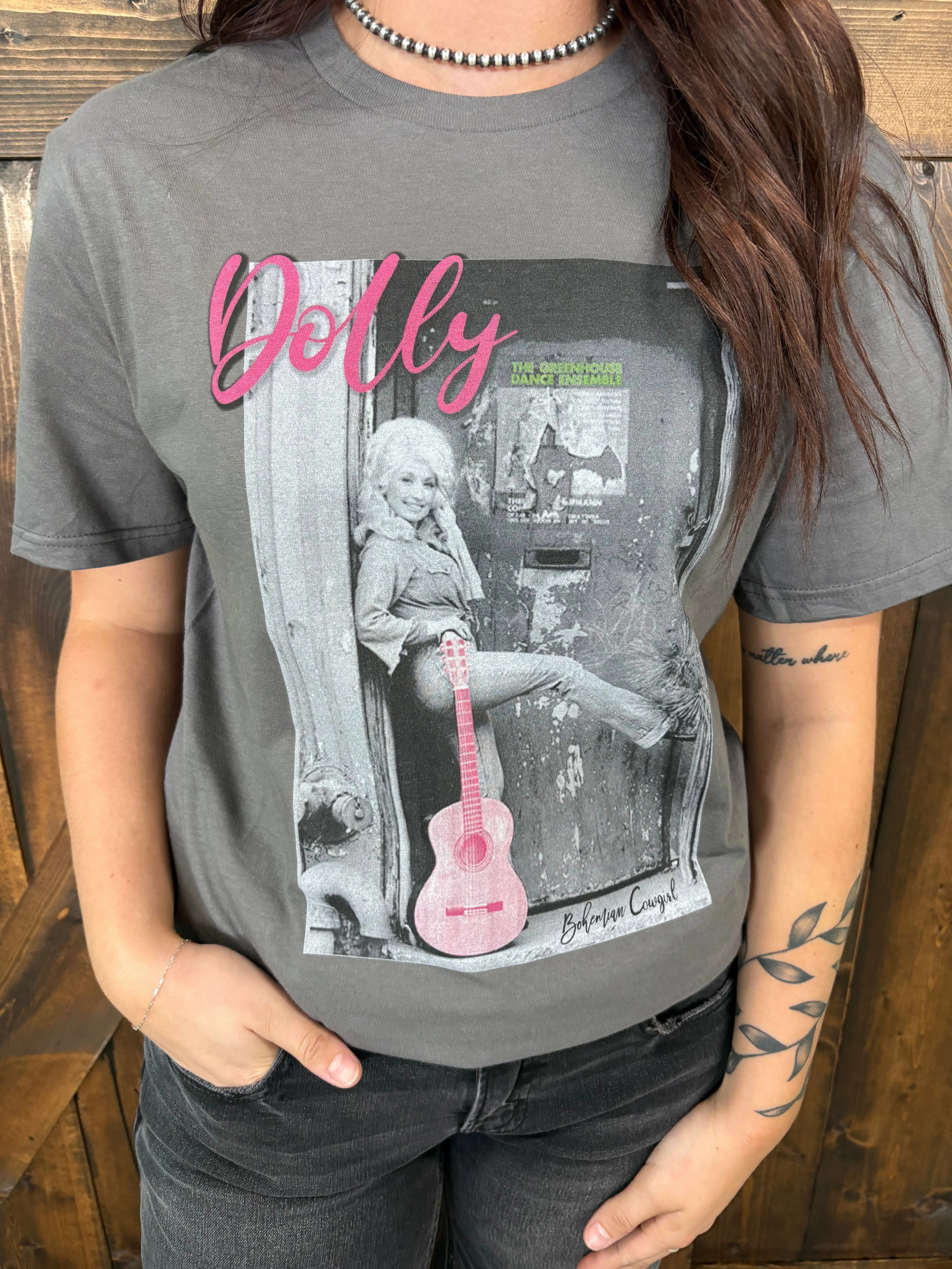 The Vintage Greenhouse Dance Ensemble Graphic Tee Four Way Stretch Fabric Non Chafe Armholes