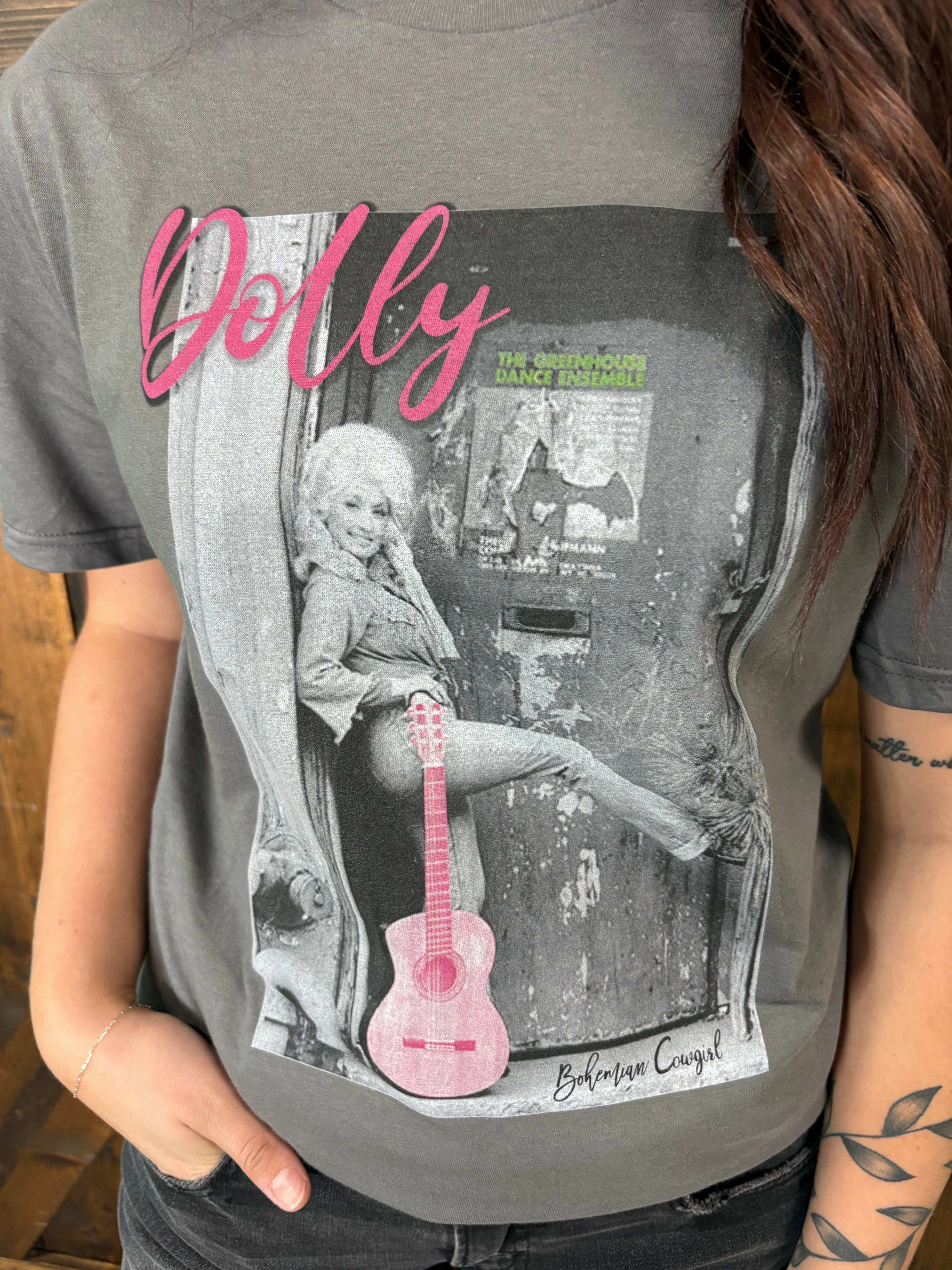 HighDensityFoam Contrast Stitch The Vintage Greenhouse Dance Ensemble Graphic Tee