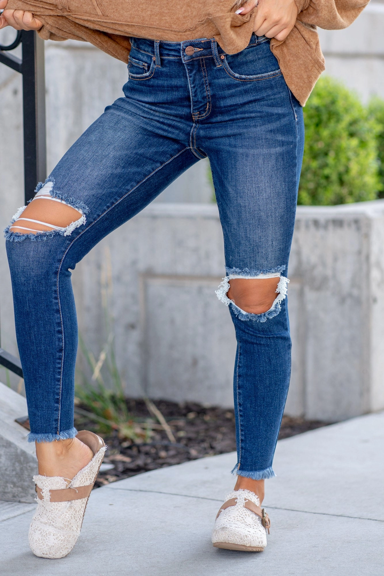 Active Touch Stretch Minimalist Sharon High Rise Tummy Control Skinny Regular & Plus Sizes