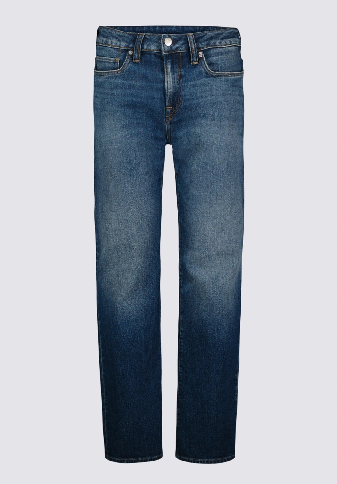 Relaxed Straight Driven Men's Jeans, Indigo Sanded - BM26059 Ultra Basic Trend Setter Sunny Vibes