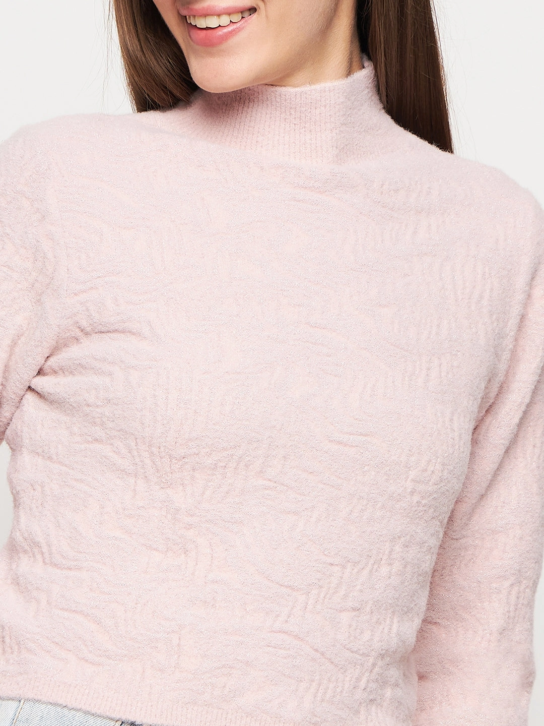 Madame Baby Pink Sweater Timeless Comfort