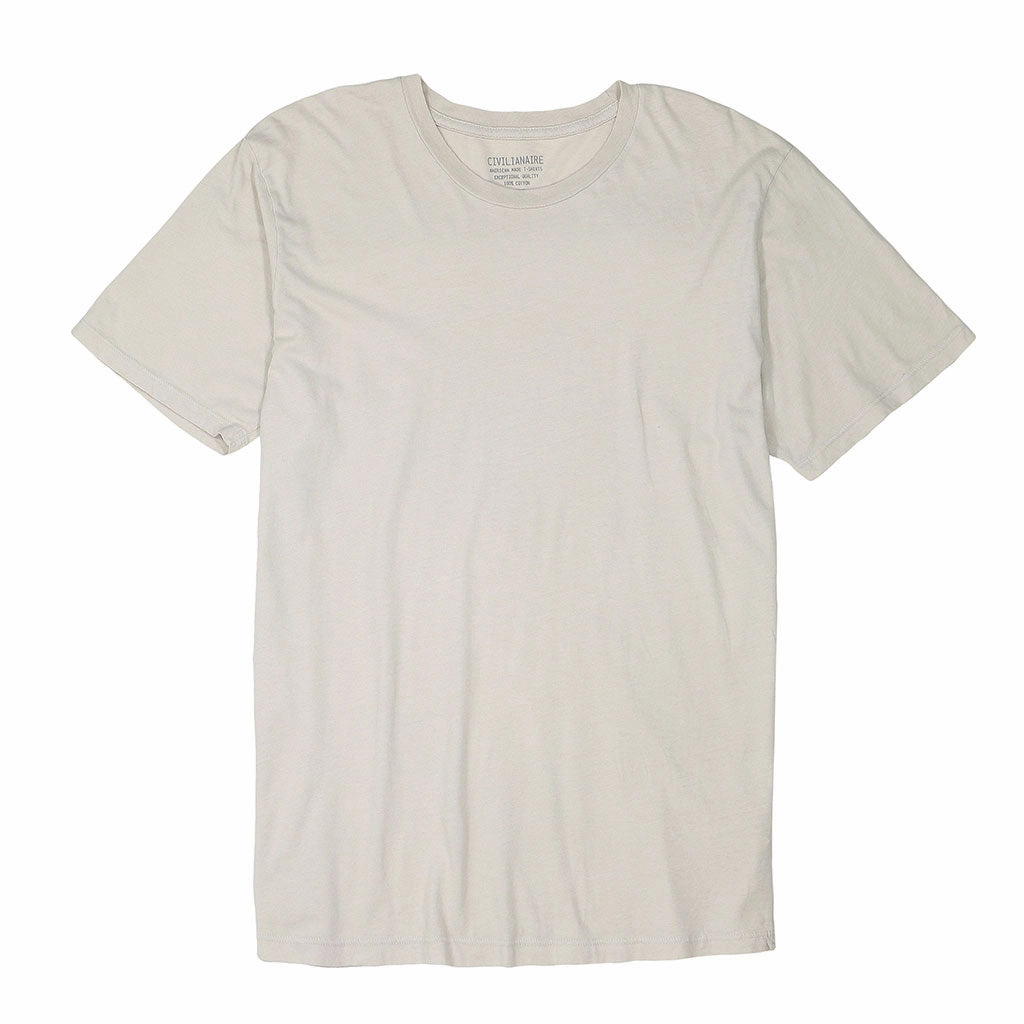 QuickDryConstruction Crew Neck Short Sleeve Tee - Ash