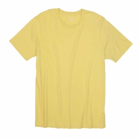 Crew Neck Short Sleeve Tee - Dijon CompactSize