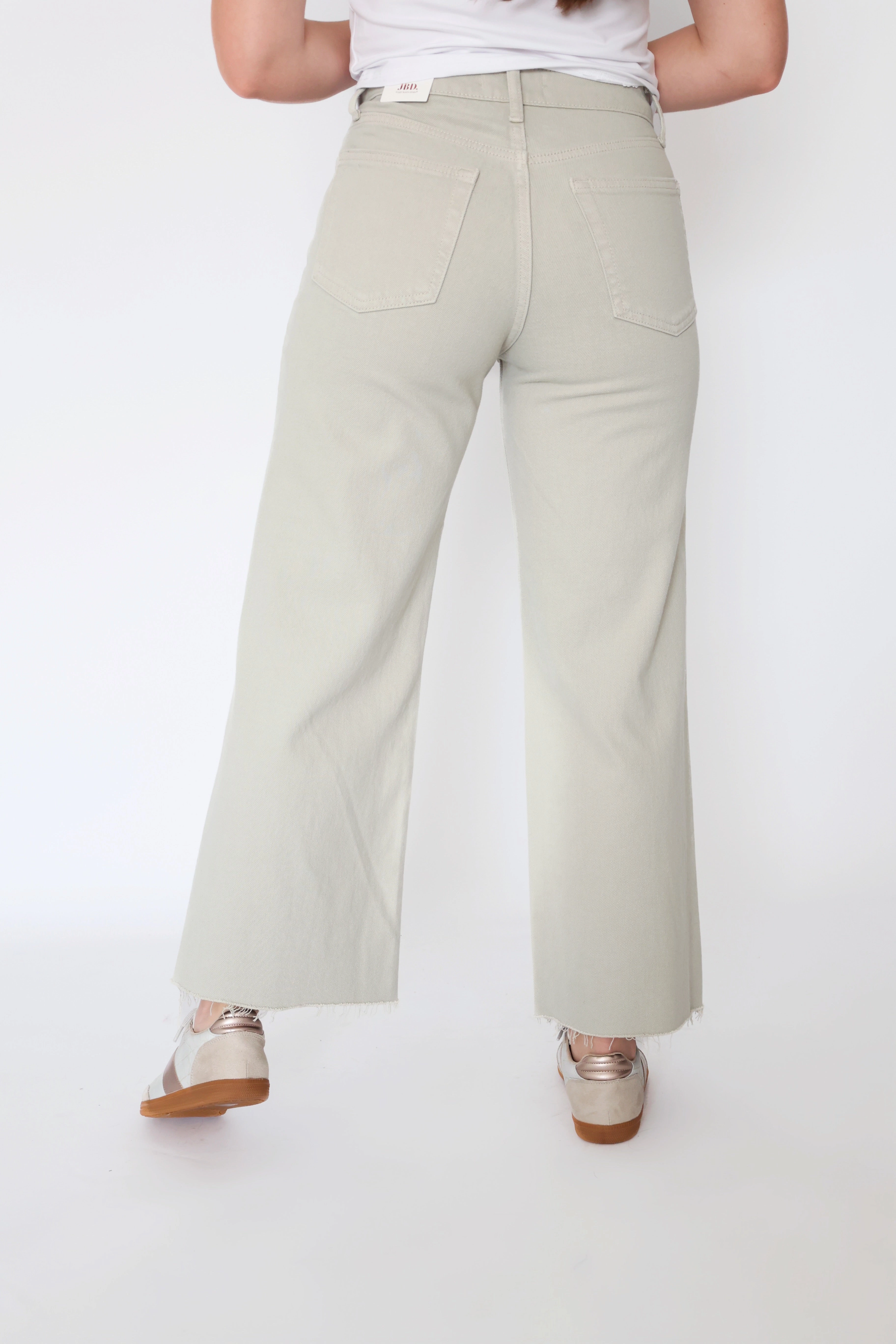 Crosley Wide Leg- Olive Casual Fit