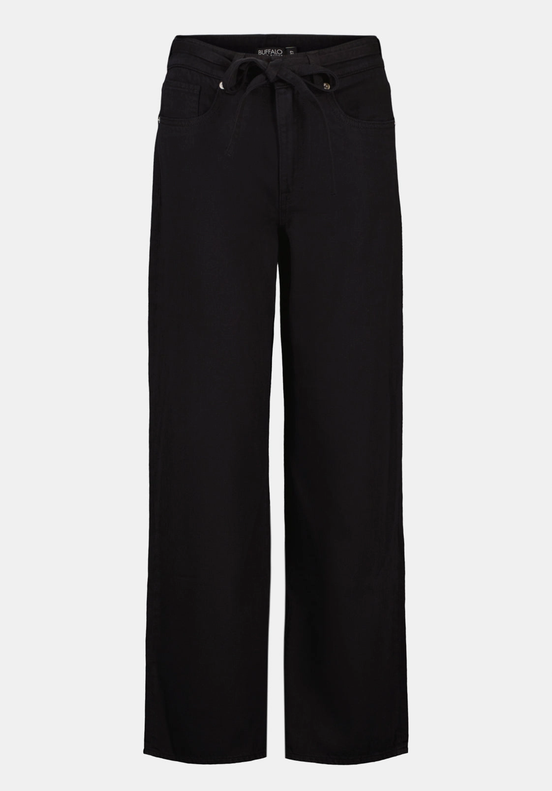 Odor Control Technology High Rise Wide Leg Alecia Women's Pants, Black - BL16136