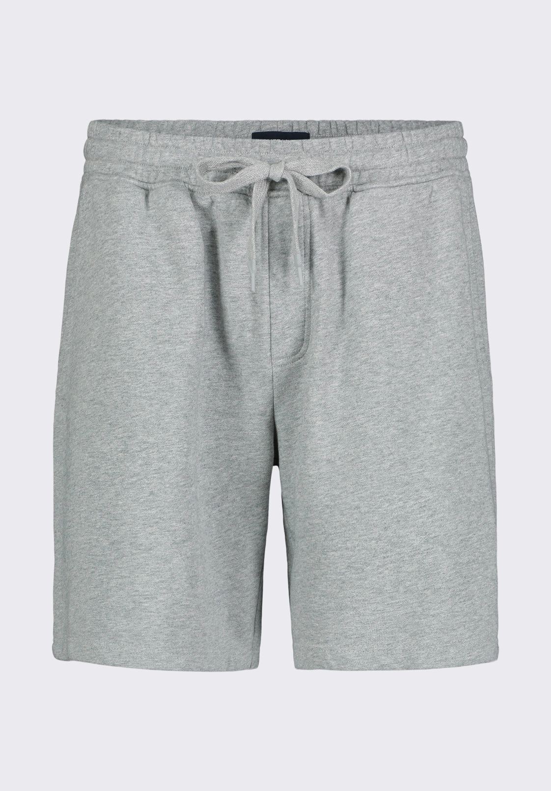 Slim Look Hilston Men's Fleece Relaxed Shorts, Heather Grey - BM24536