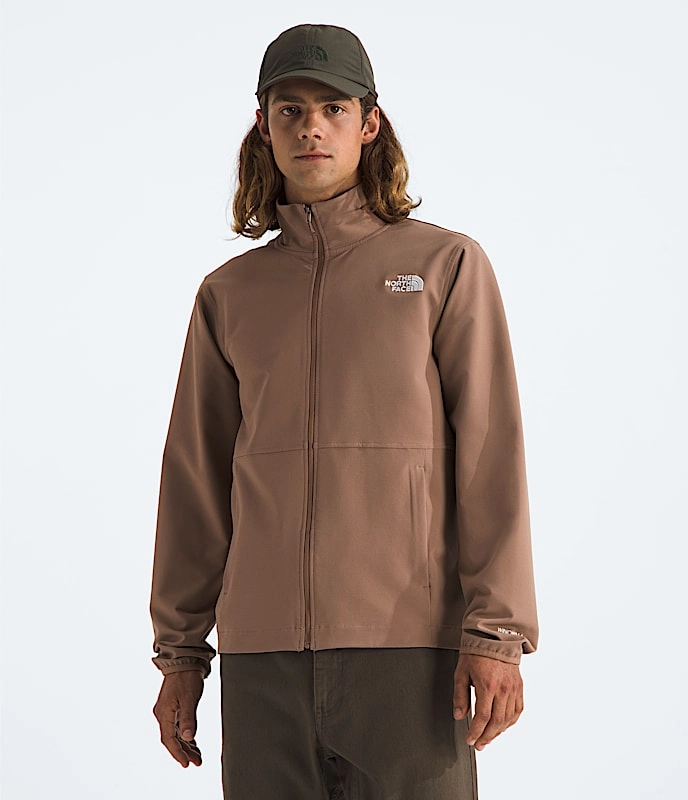 Men's Willow Stretch Jacket | Latte Comfort Fit