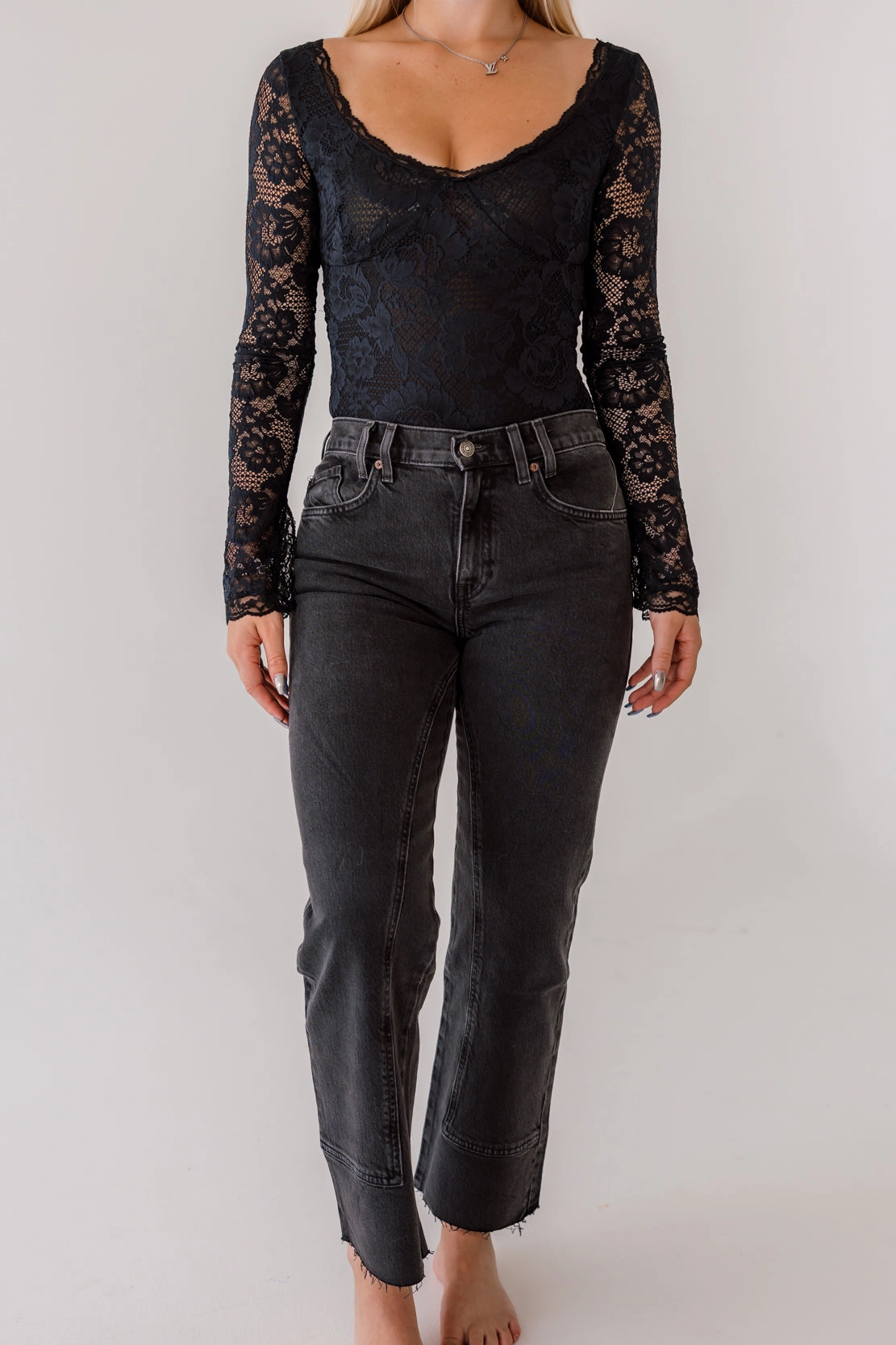 We The Free Risk Taker Mid Rise Straight Jeans | Main Squeeze Shopping Day Street Fashion Textured Anti Pilling Technology