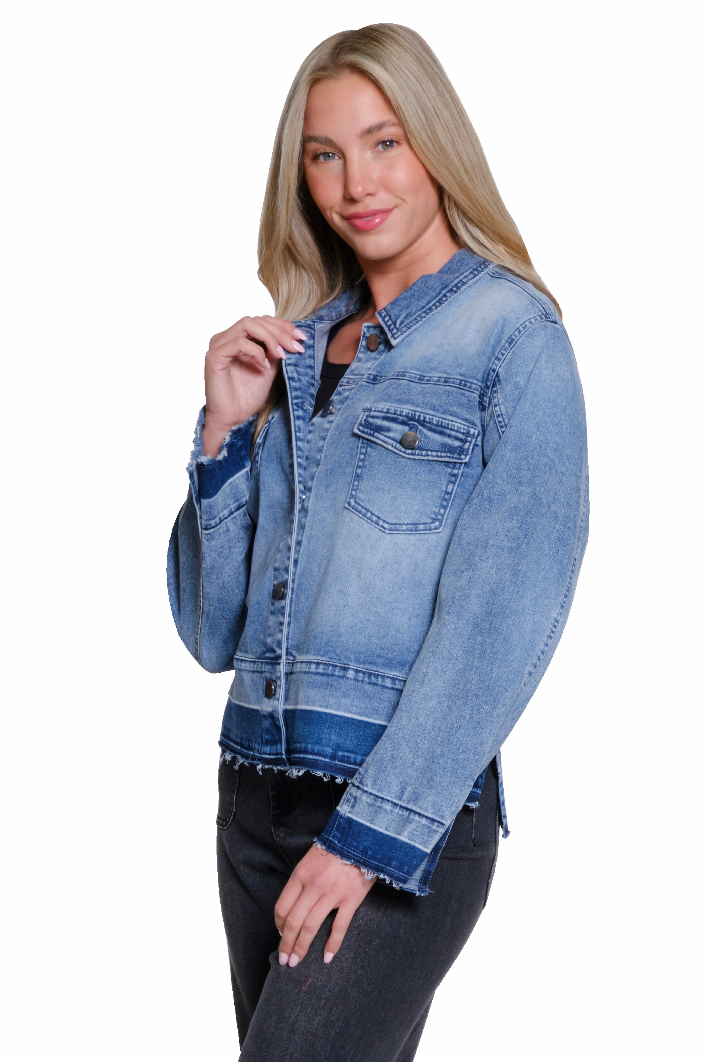 AllDay Comfort Tech Denim Jacket ?C Dark Indigo