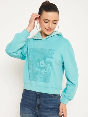 product stock Customer Satisfaction Madame Mint Disney Print Sweatshirt