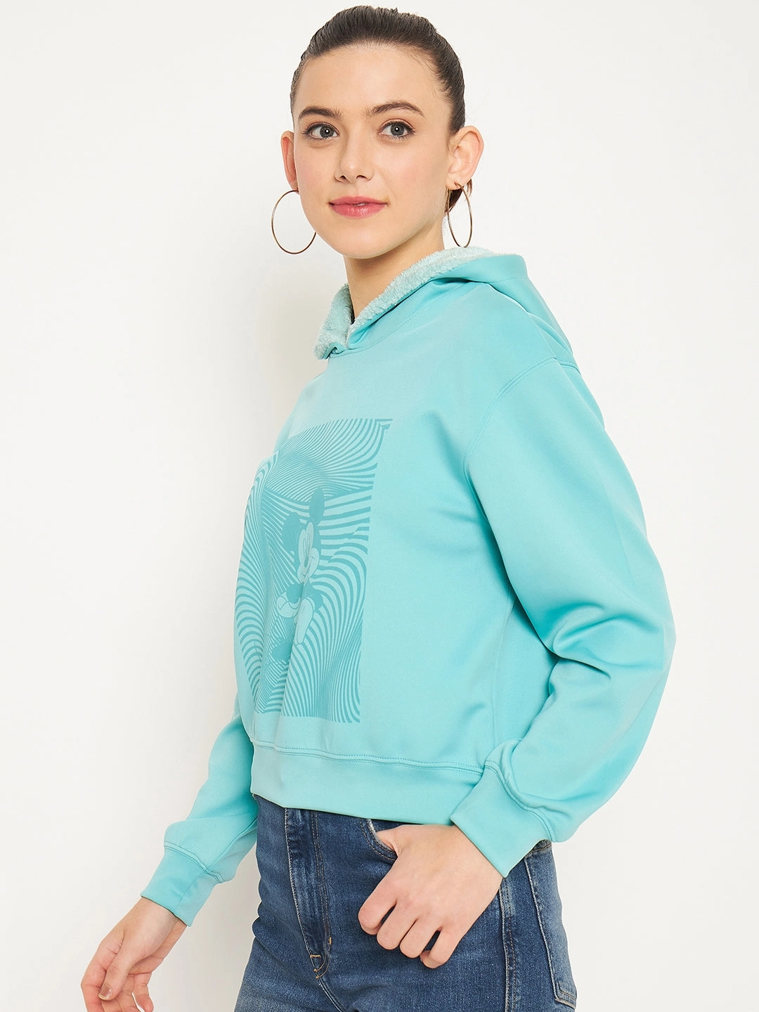 Madame Mint Disney Print Sweatshirt Core Bold