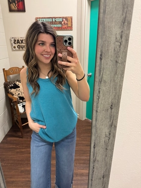 All Over Print Technique Kick Back Racer Back Full Length Tanks - 4 Colors